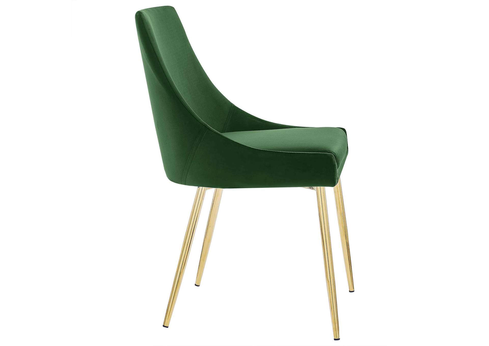 Viscount Performance Velvet Dining Chairs - Set of 2,Modway