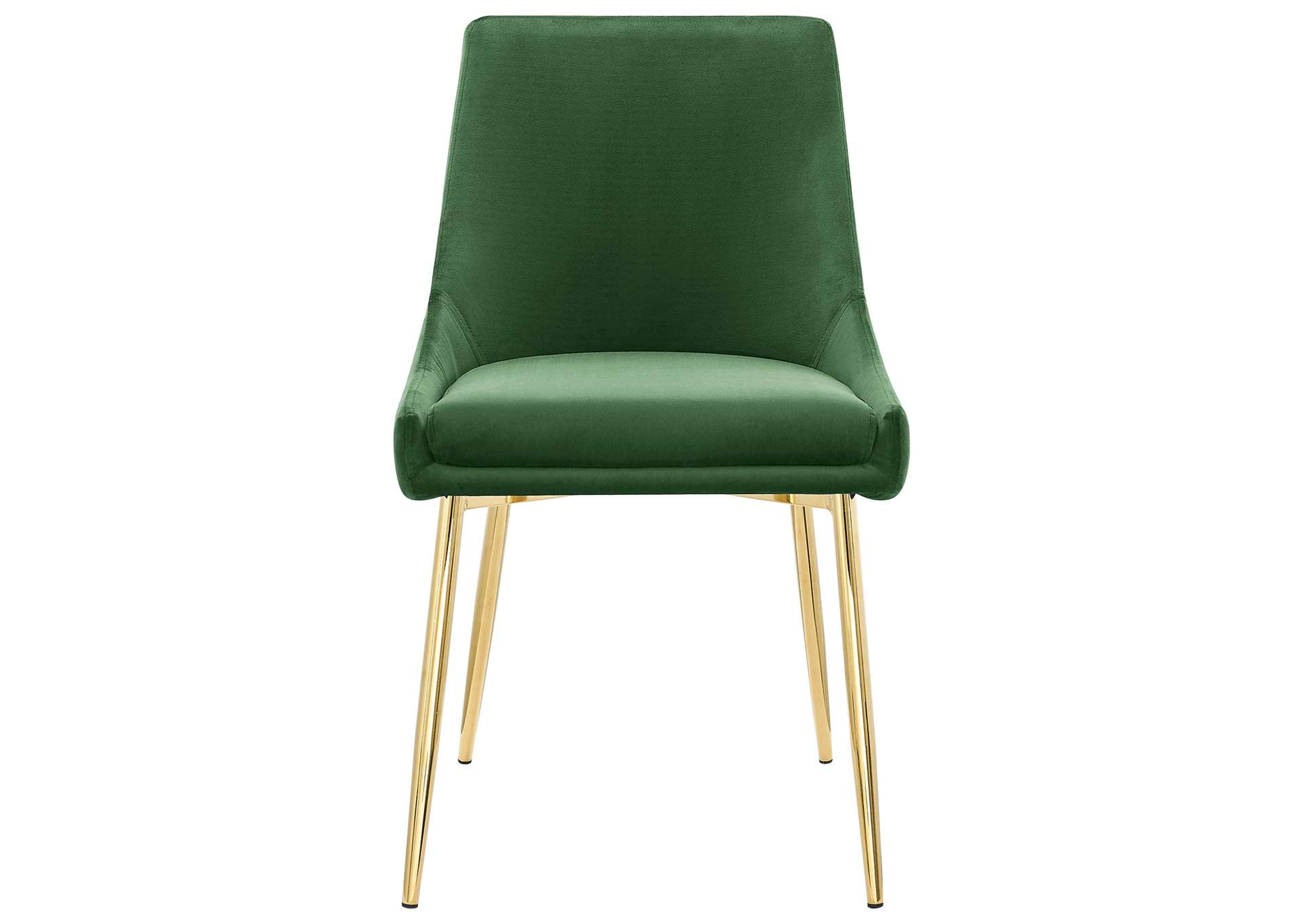 Viscount Performance Velvet Dining Chairs - Set of 2,Modway
