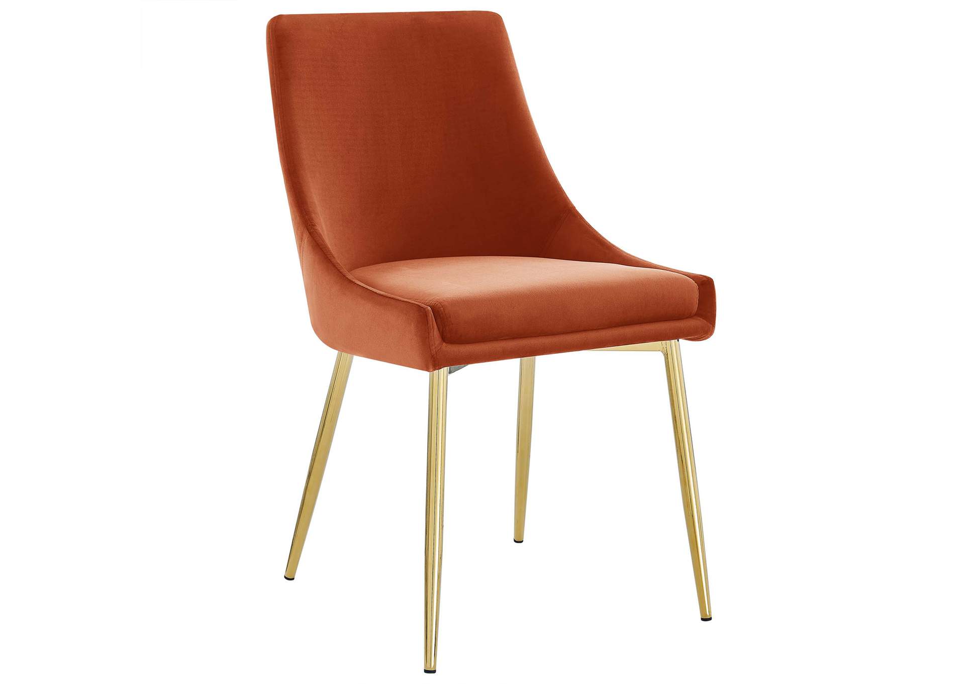 Viscount Performance Velvet Dining Chairs - Set of 2,Modway