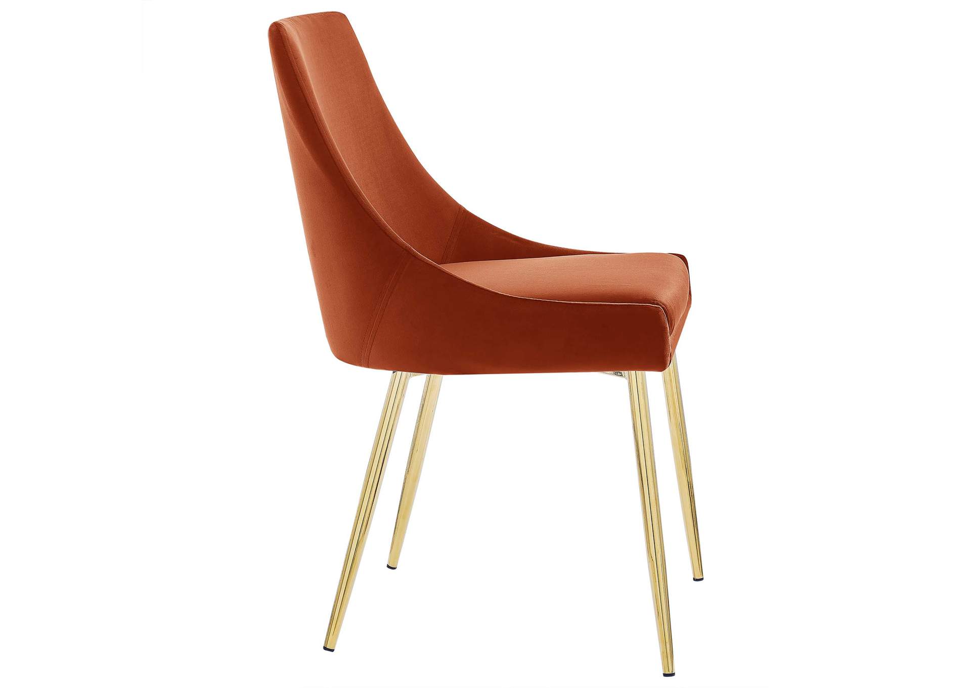 Viscount Performance Velvet Dining Chairs - Set of 2,Modway