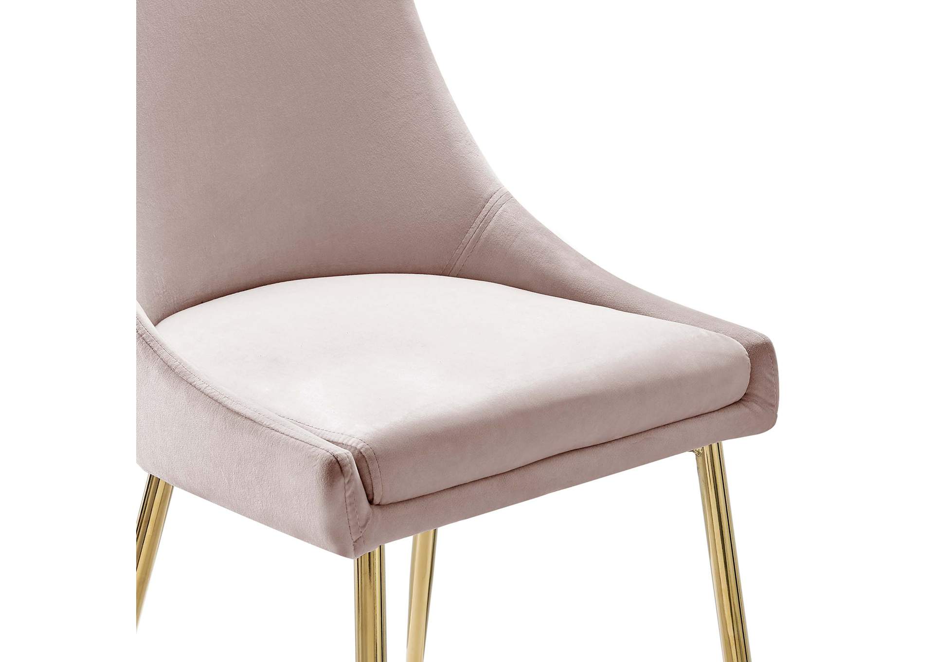 Viscount Performance Velvet Dining Chairs - Set of 2,Modway