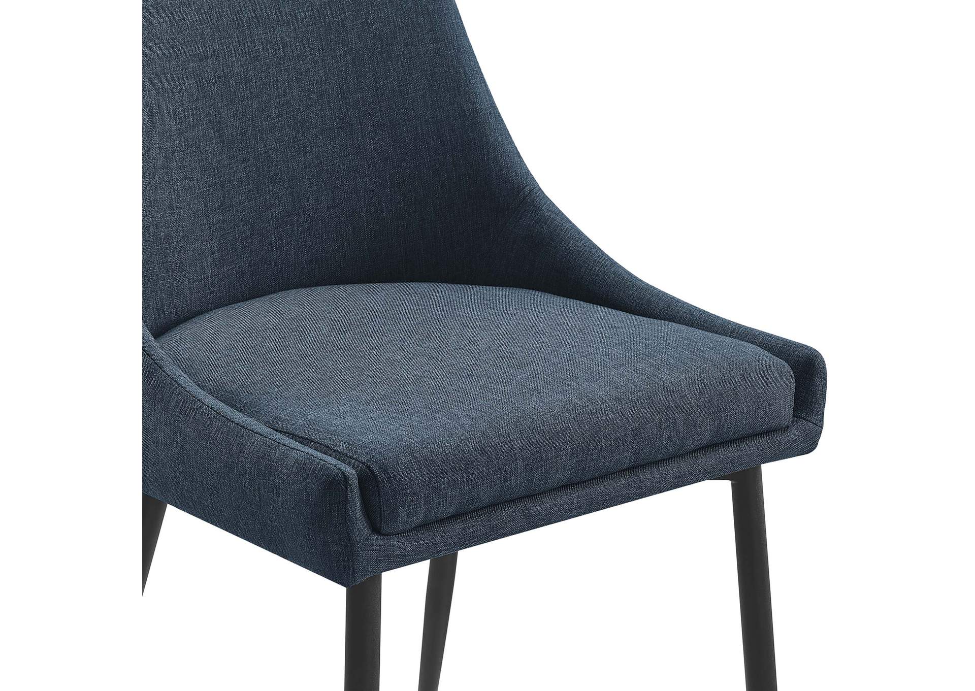 Viscount Upholstered Fabric Dining Chairs - Set of 2,Modway