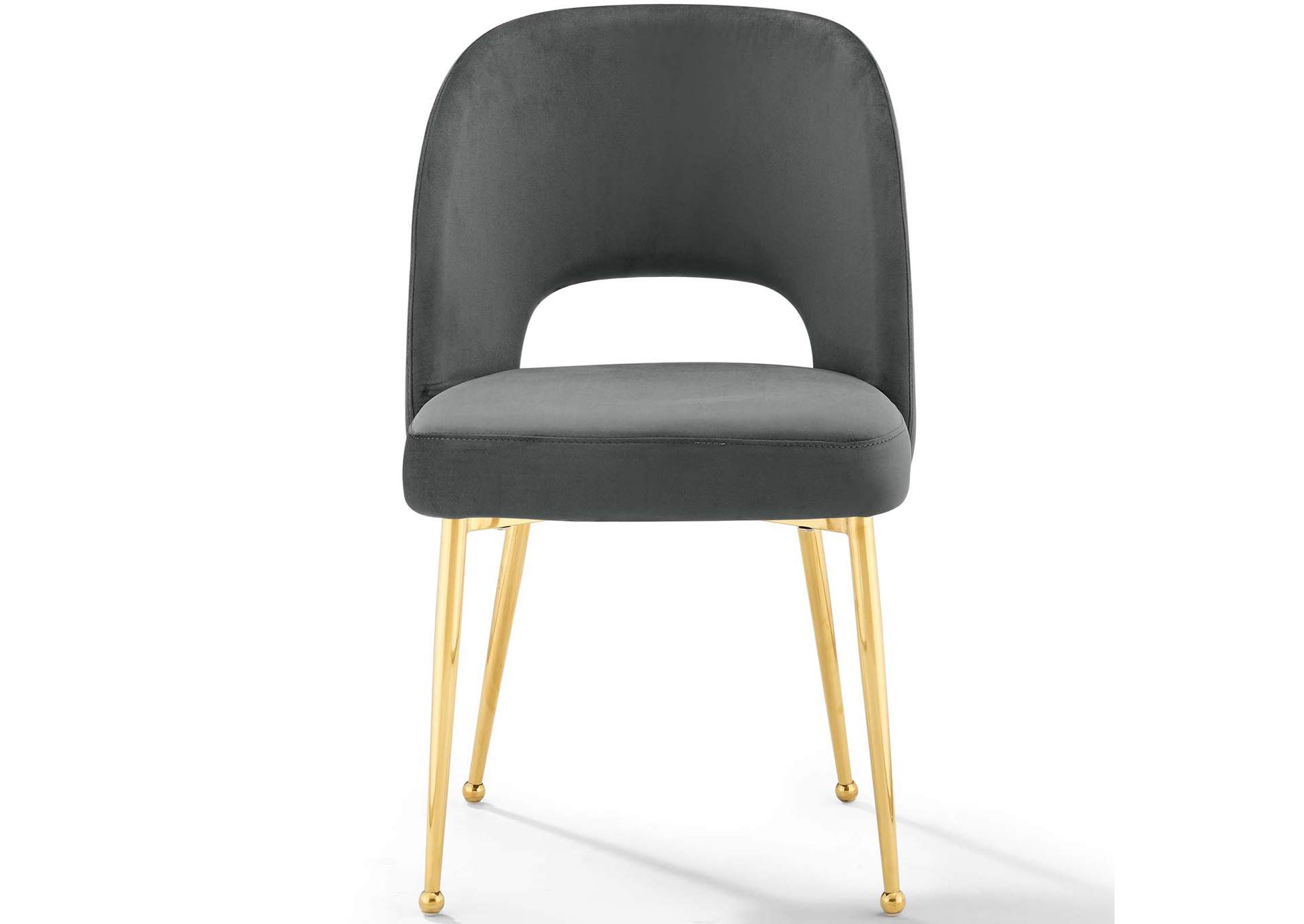 Charcoal Rouse Dining Room Side Chair,Modway