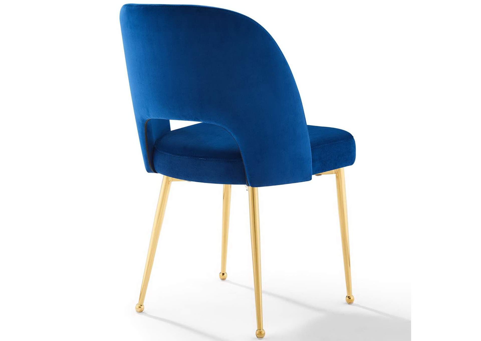Navy Rouse Dining Room Side Chair,Modway