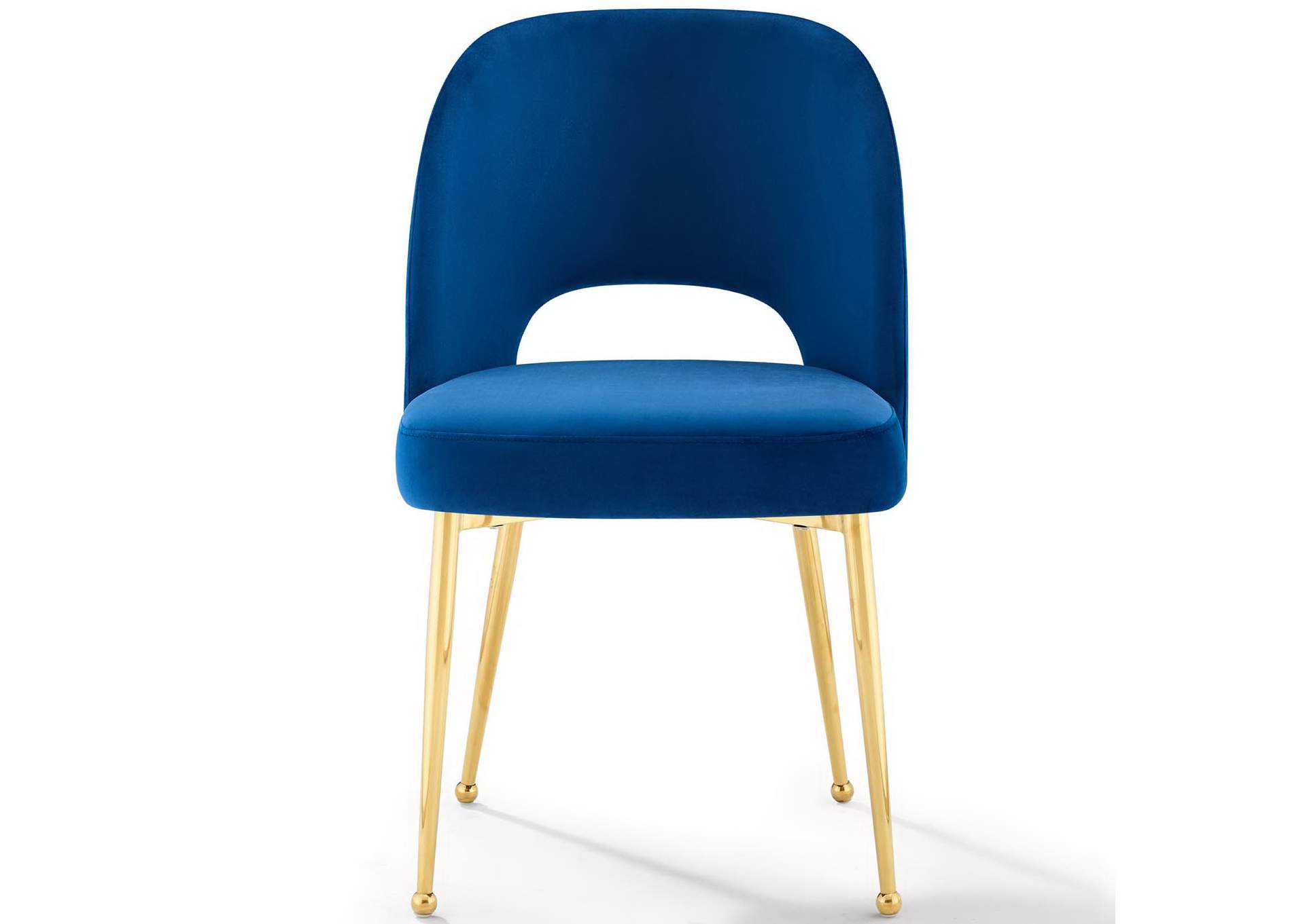 Navy Rouse Dining Room Side Chair,Modway