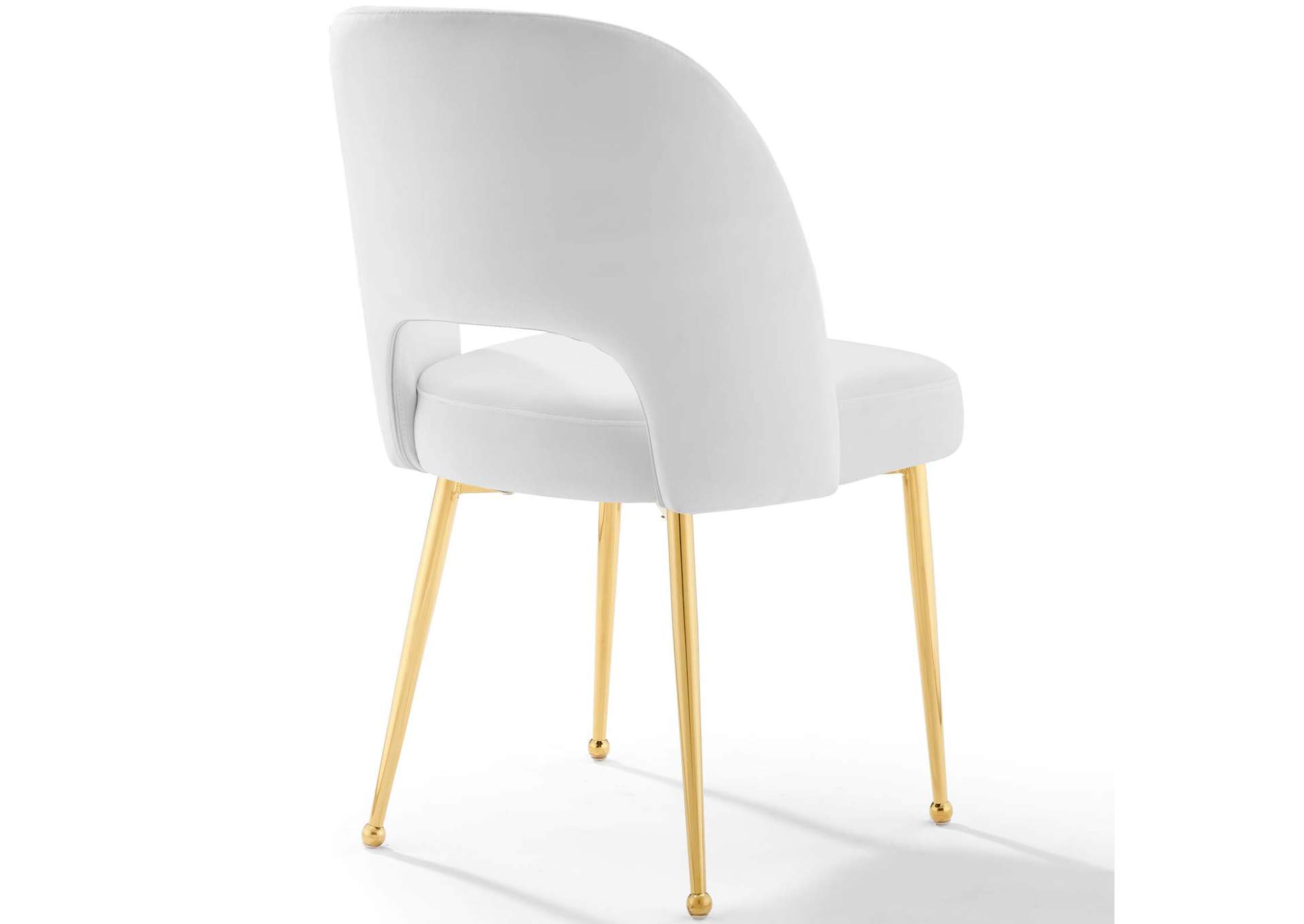 White Rouse Dining Room Side Chair,Modway