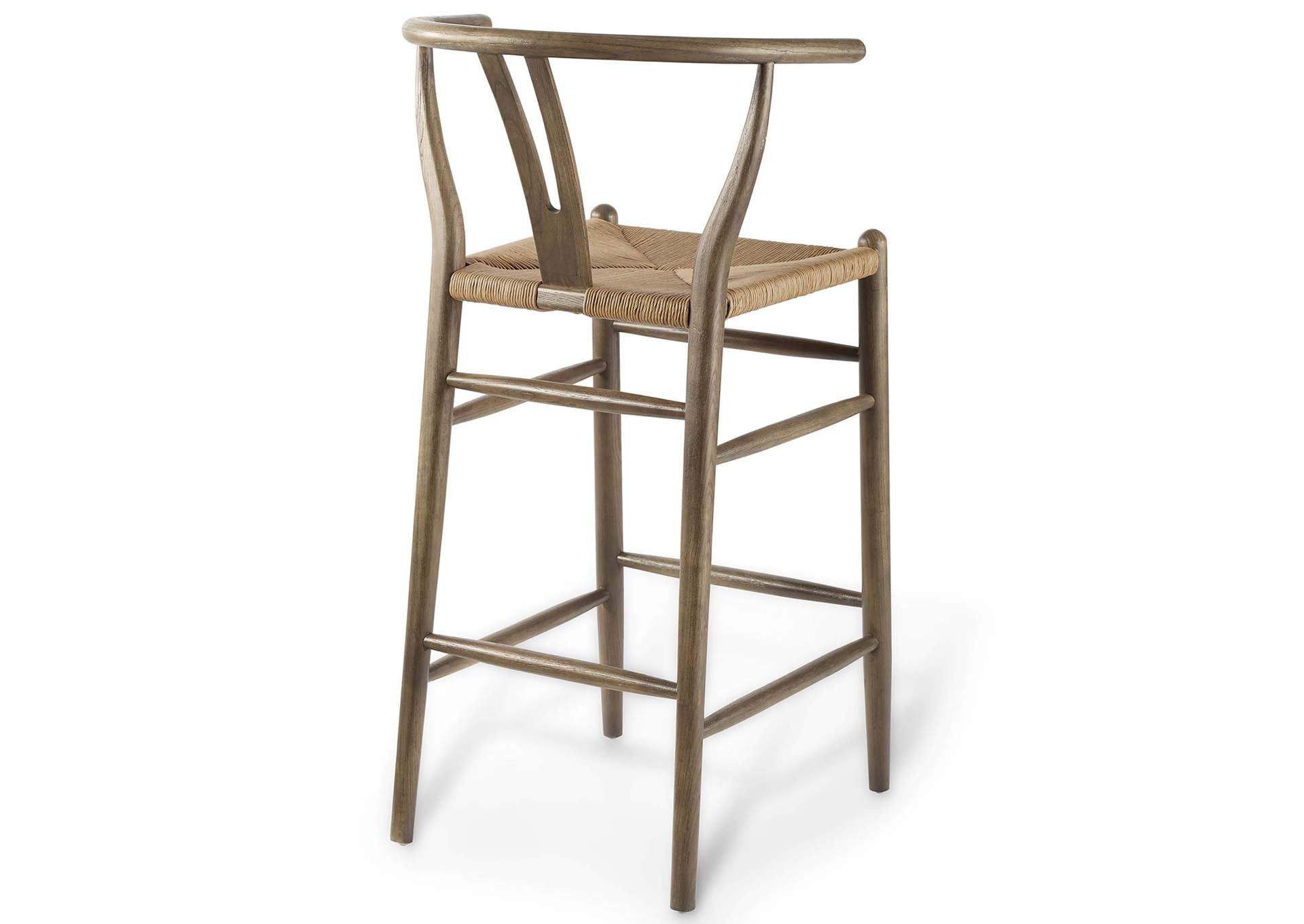 Gray Amish Wood Bar Stool,Modway