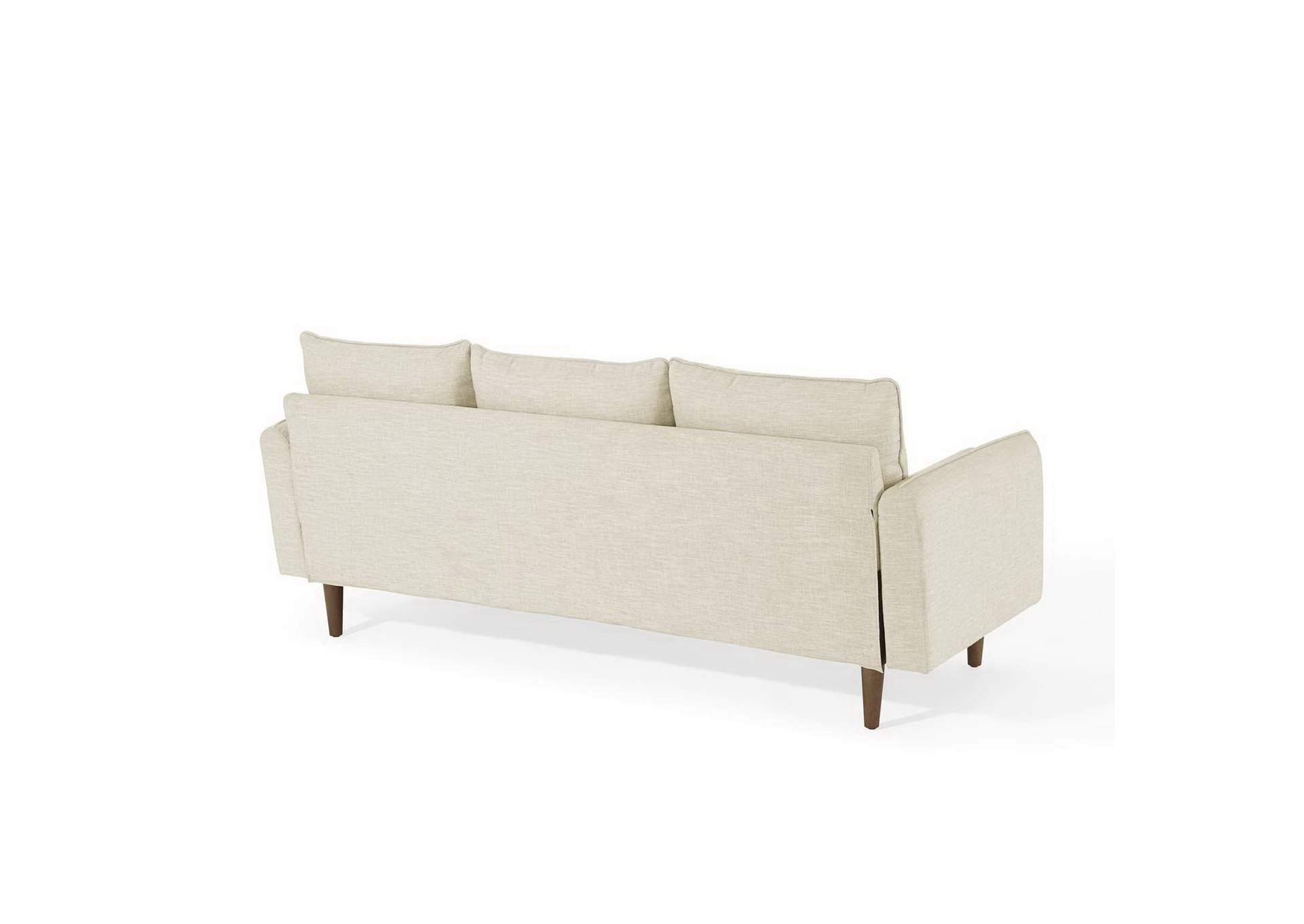 Beige Revive Upholstered Right or Left Sectional Sofa,Modway