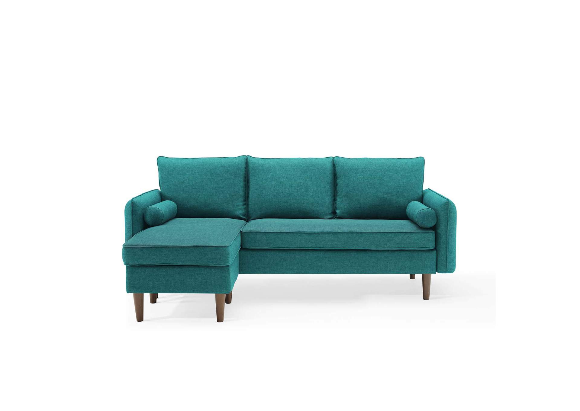 Teal Revive Upholstered Right or Left Sectional Sofa,Modway