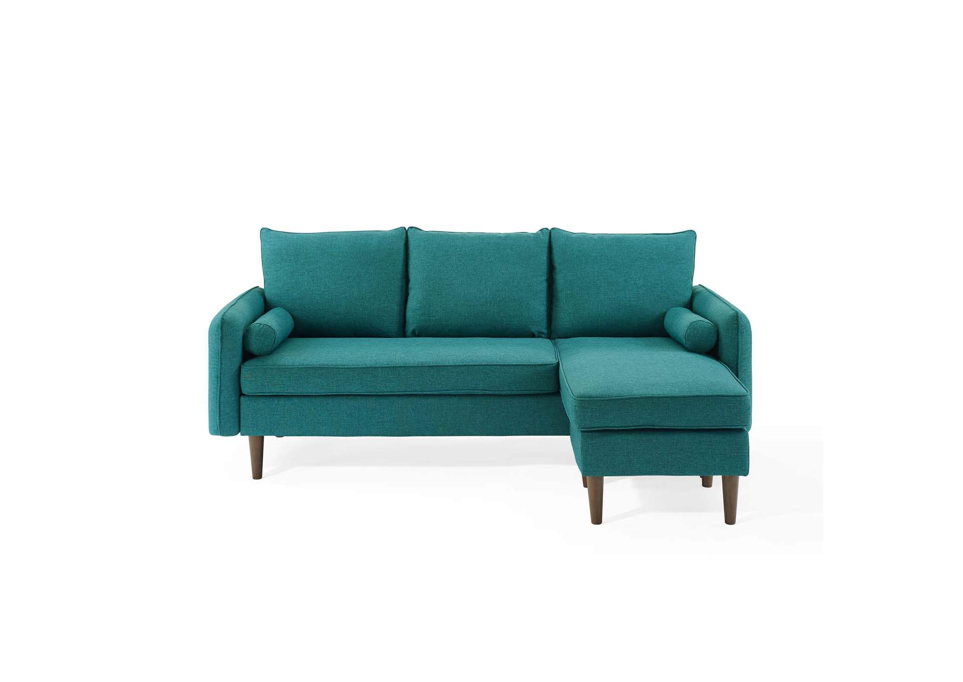Teal Revive Upholstered Right or Left Sectional Sofa,Modway