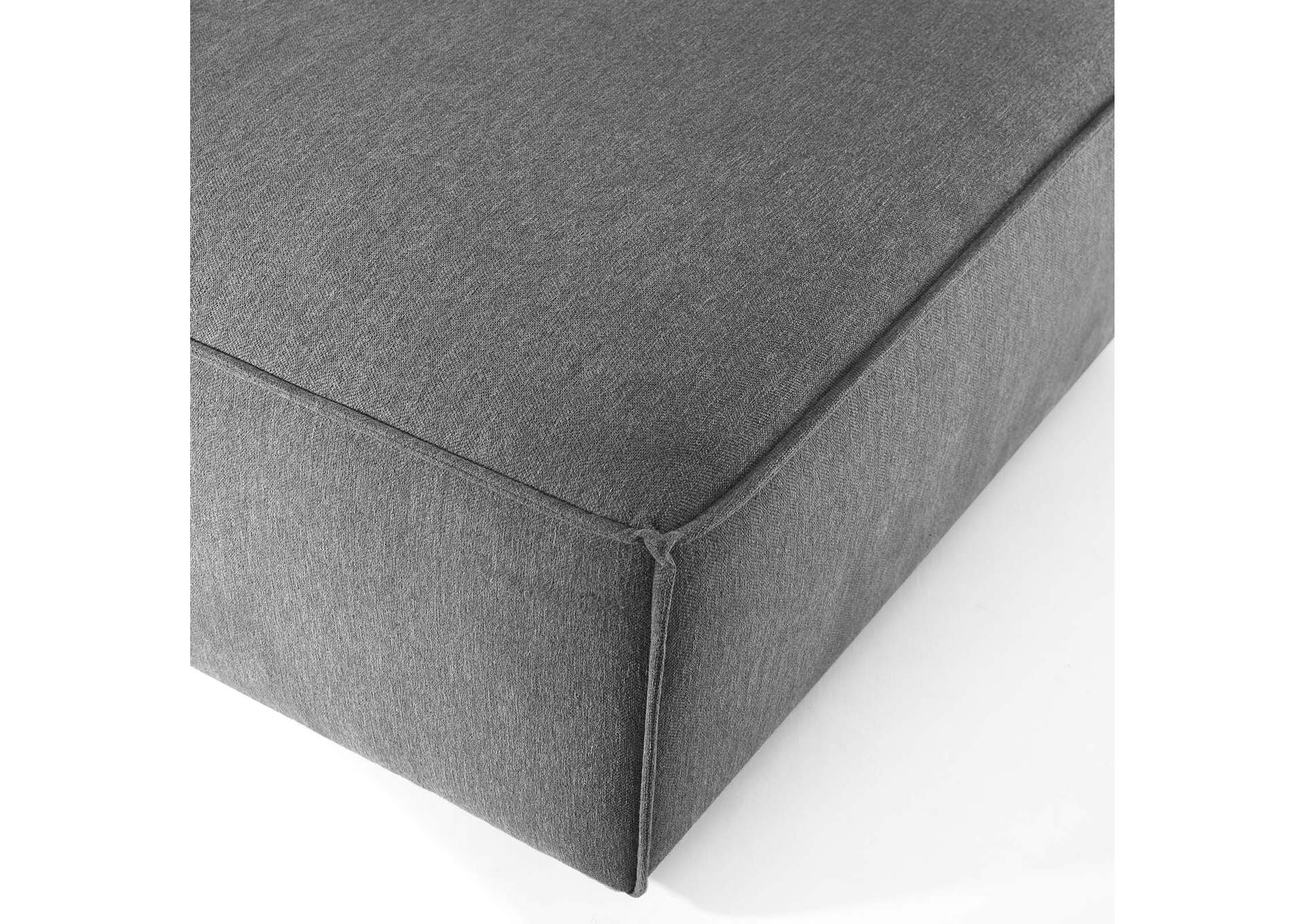 Charcoal Restore Ottoman,Modway