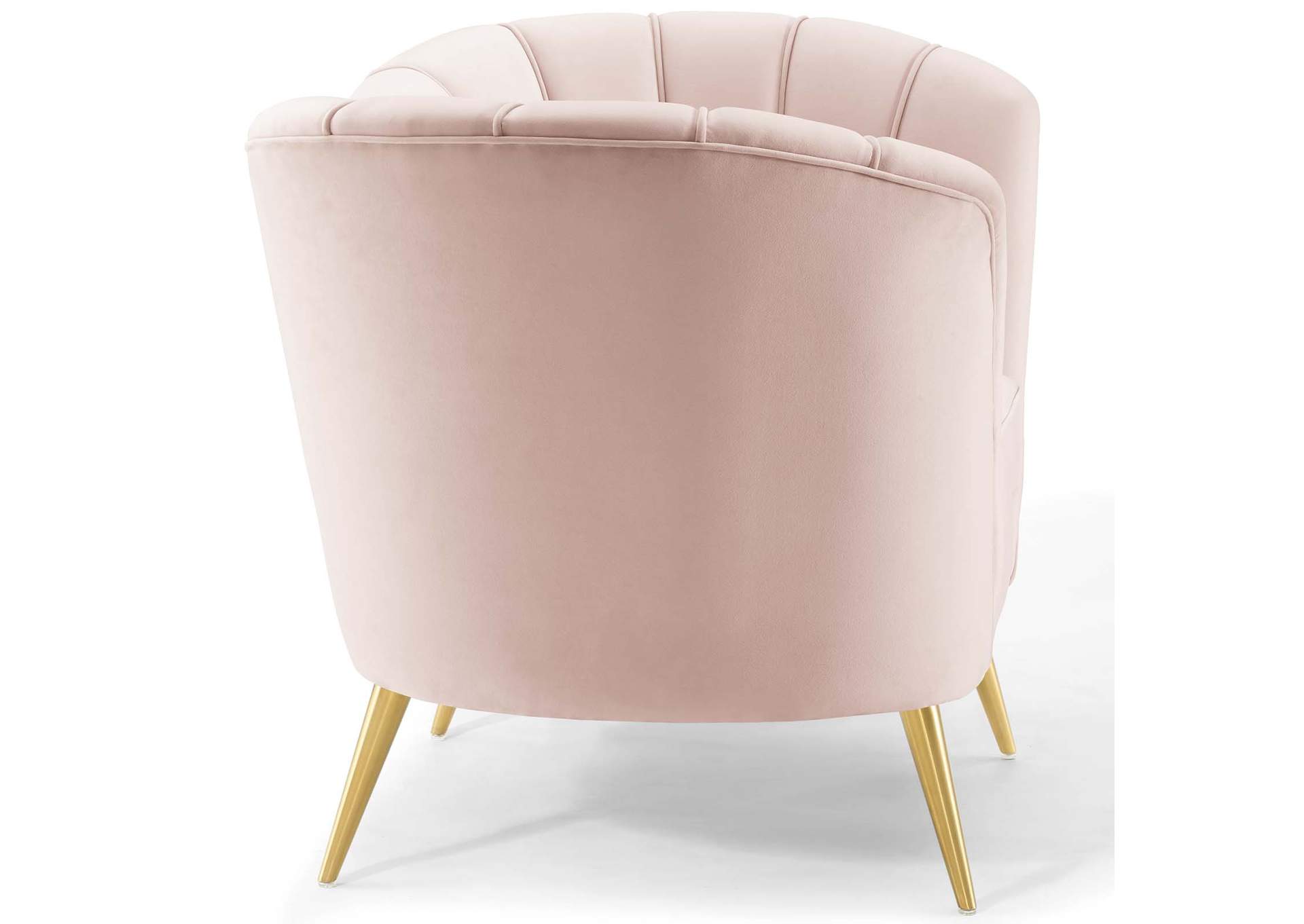 Pink Opportunity Performance Velvet Arm Chair,Modway