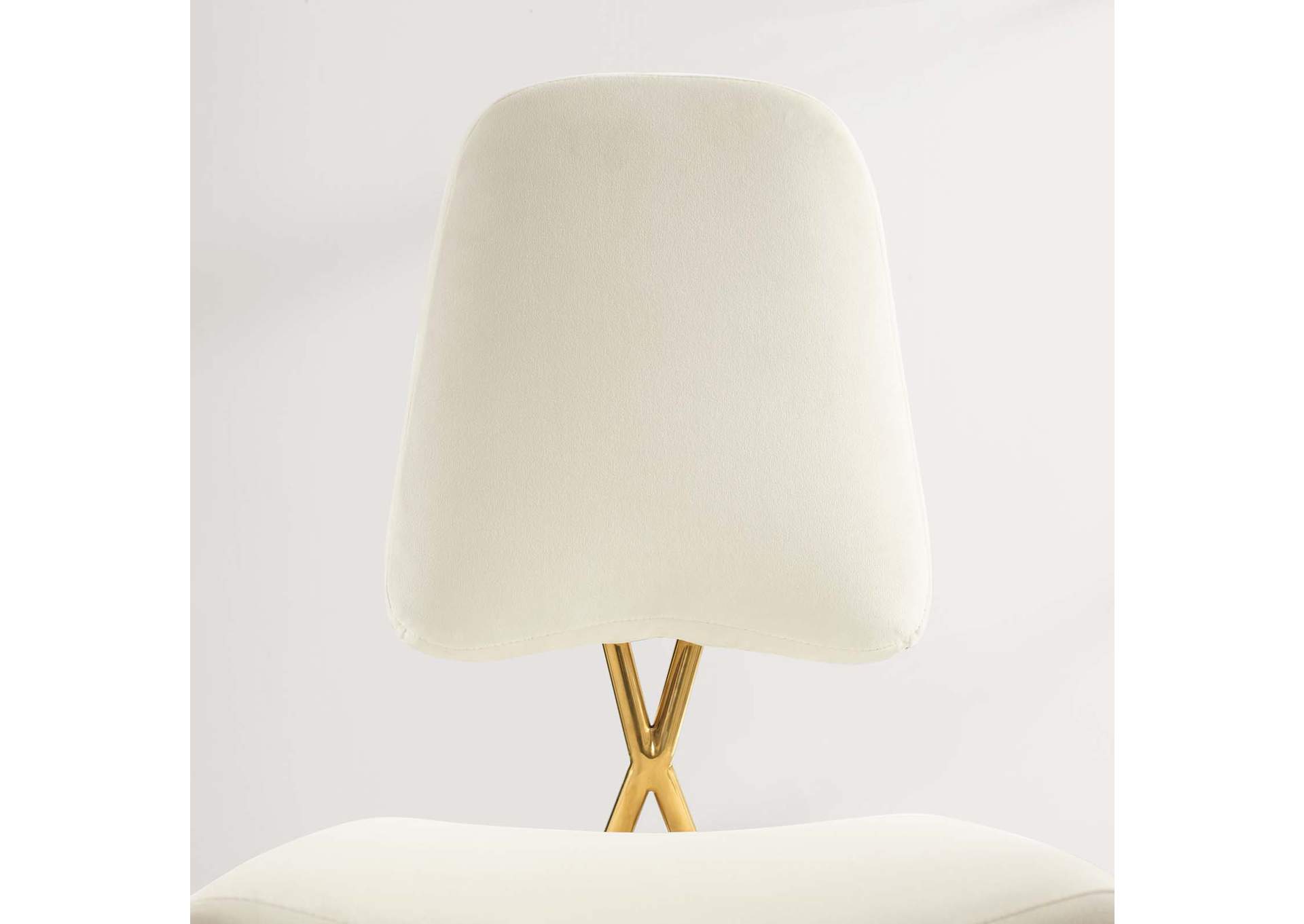 Ivory Ponder Performance Velvet Counter Stool,Modway