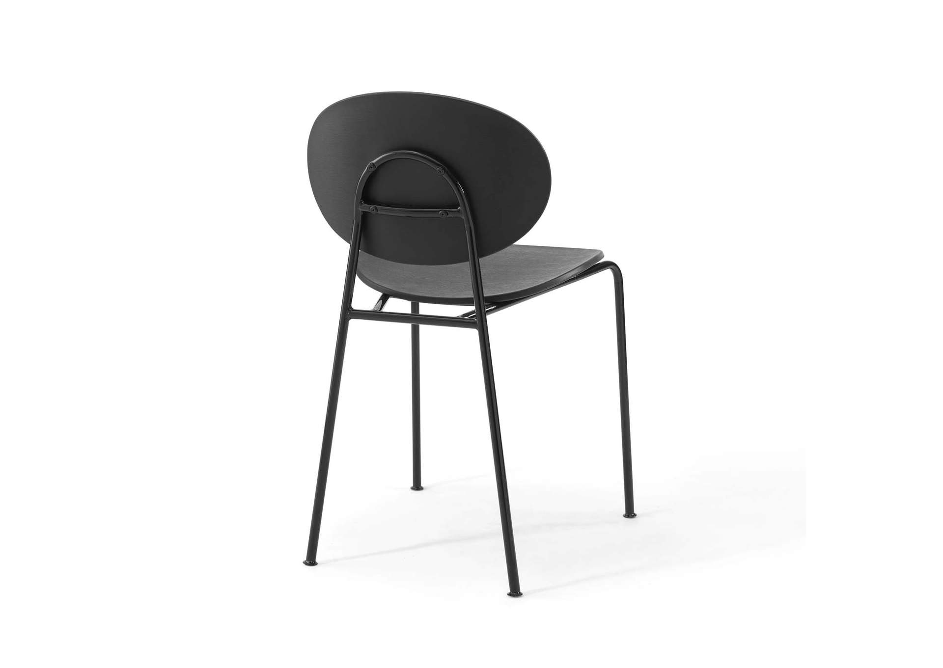 Black Palette Dining Side Chair [Set of 2],Modway
