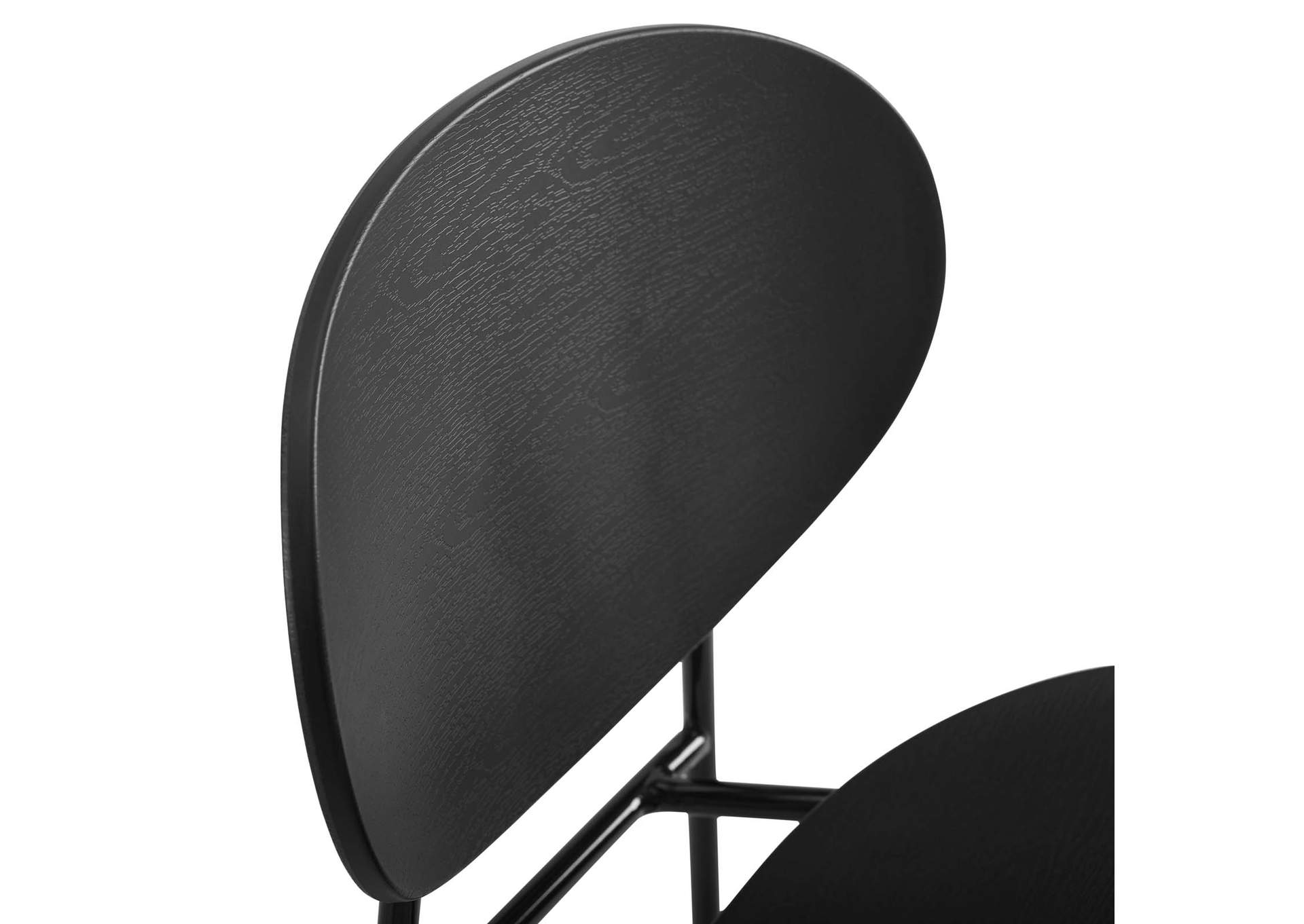 Black Palette Dining Side Chair [Set of 2],Modway