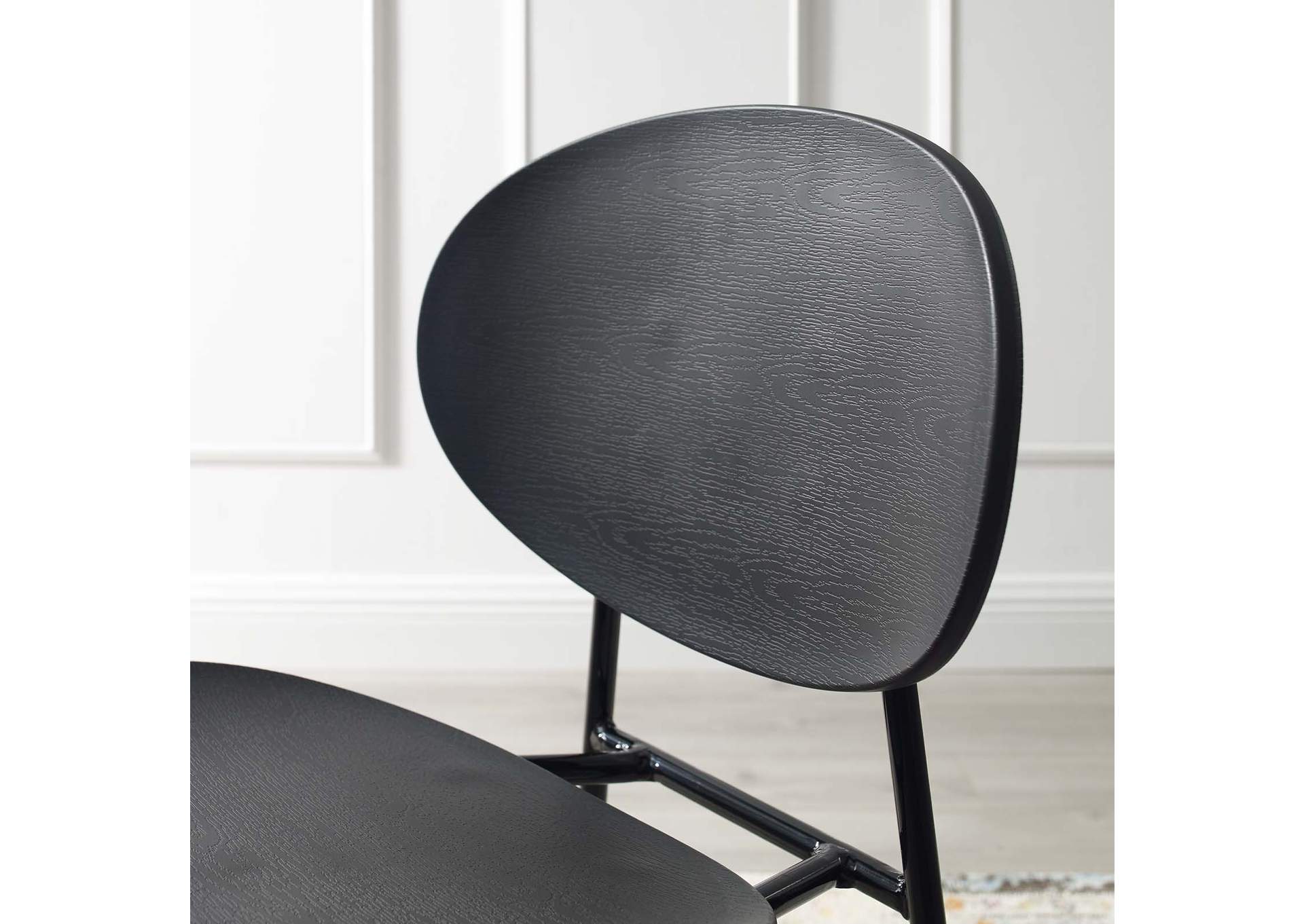 Black Palette Dining Side Chair [Set of 2],Modway