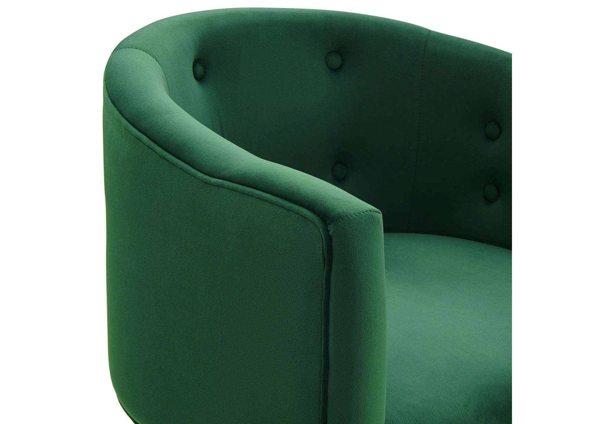 Emerald Savour Tufted Performance Velvet Accent Chair,Modway