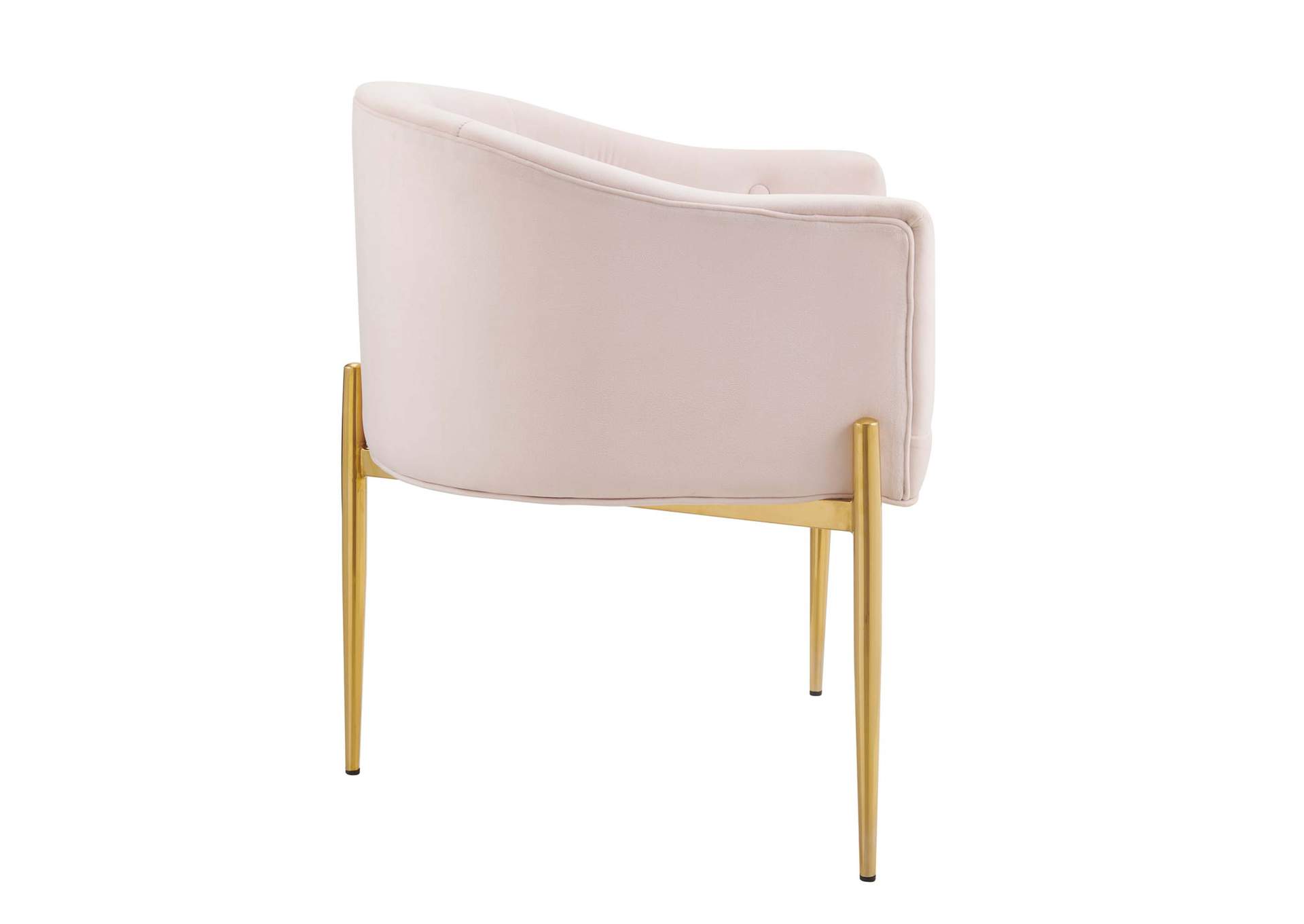 Pink Savour Tufted Performance Velvet Accent Chair,Modway