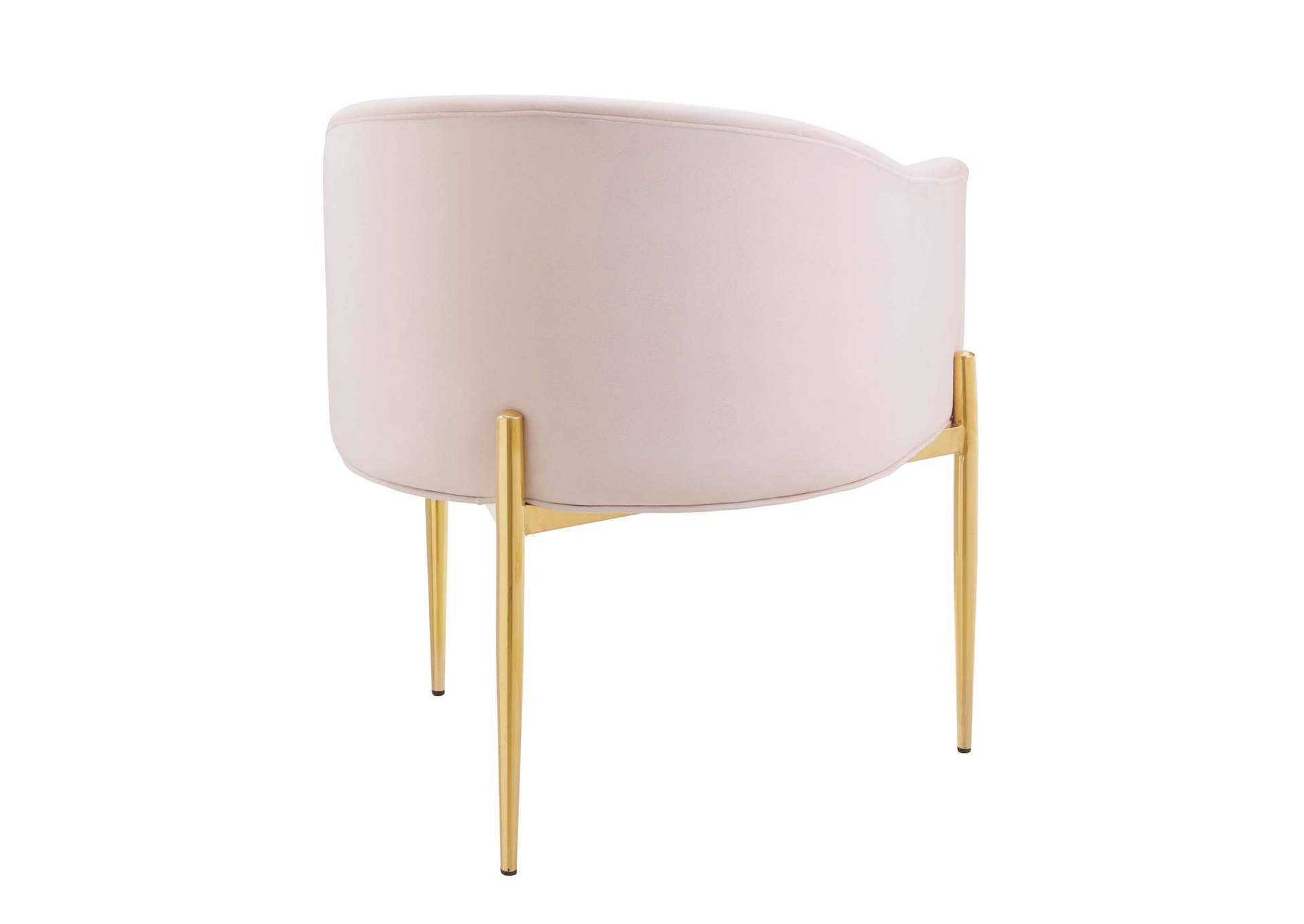 Pink Savour Tufted Performance Velvet Accent Chair,Modway