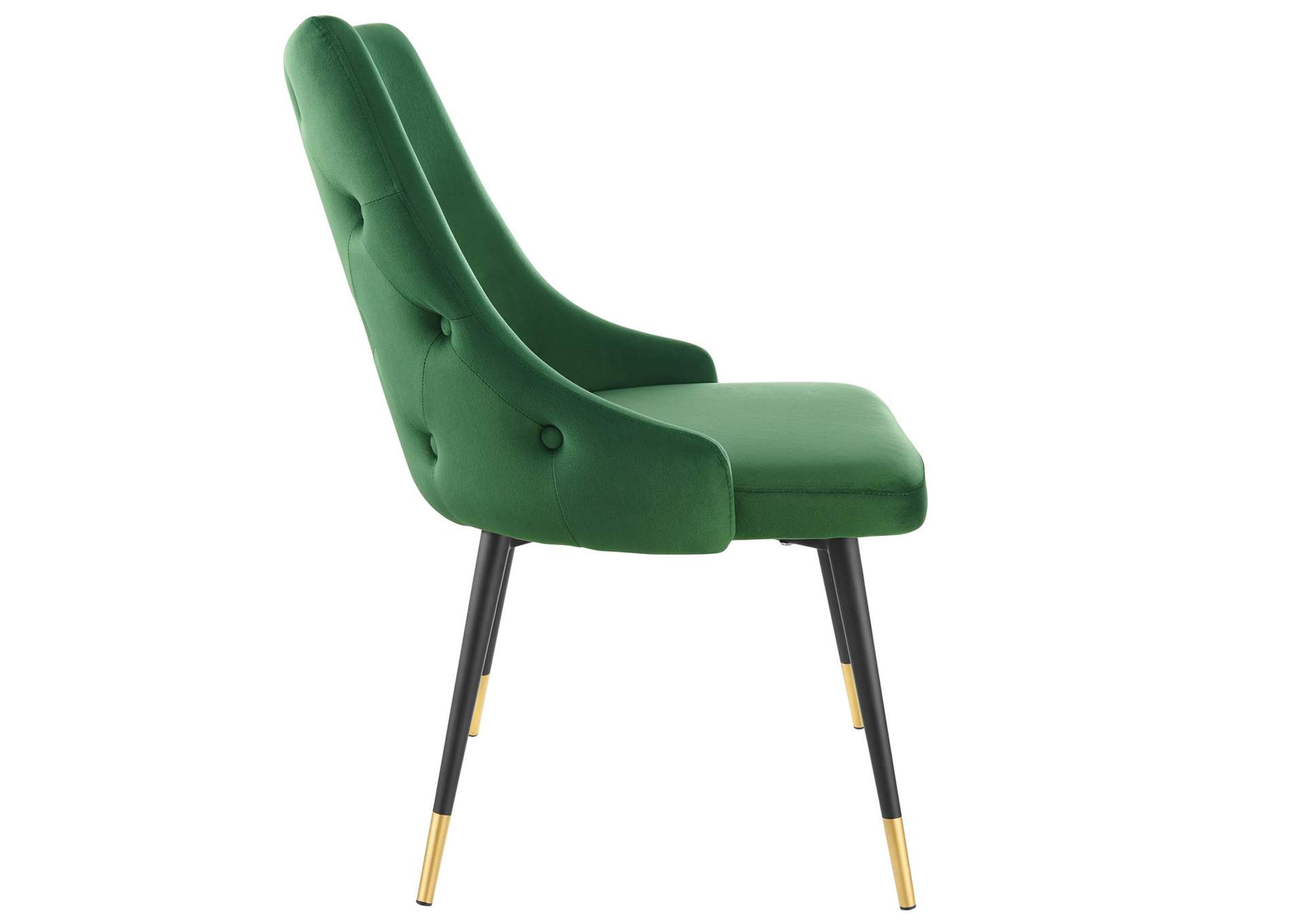 Emerald Adorn Tufted Performance Velvet Dining Side Chair,Modway