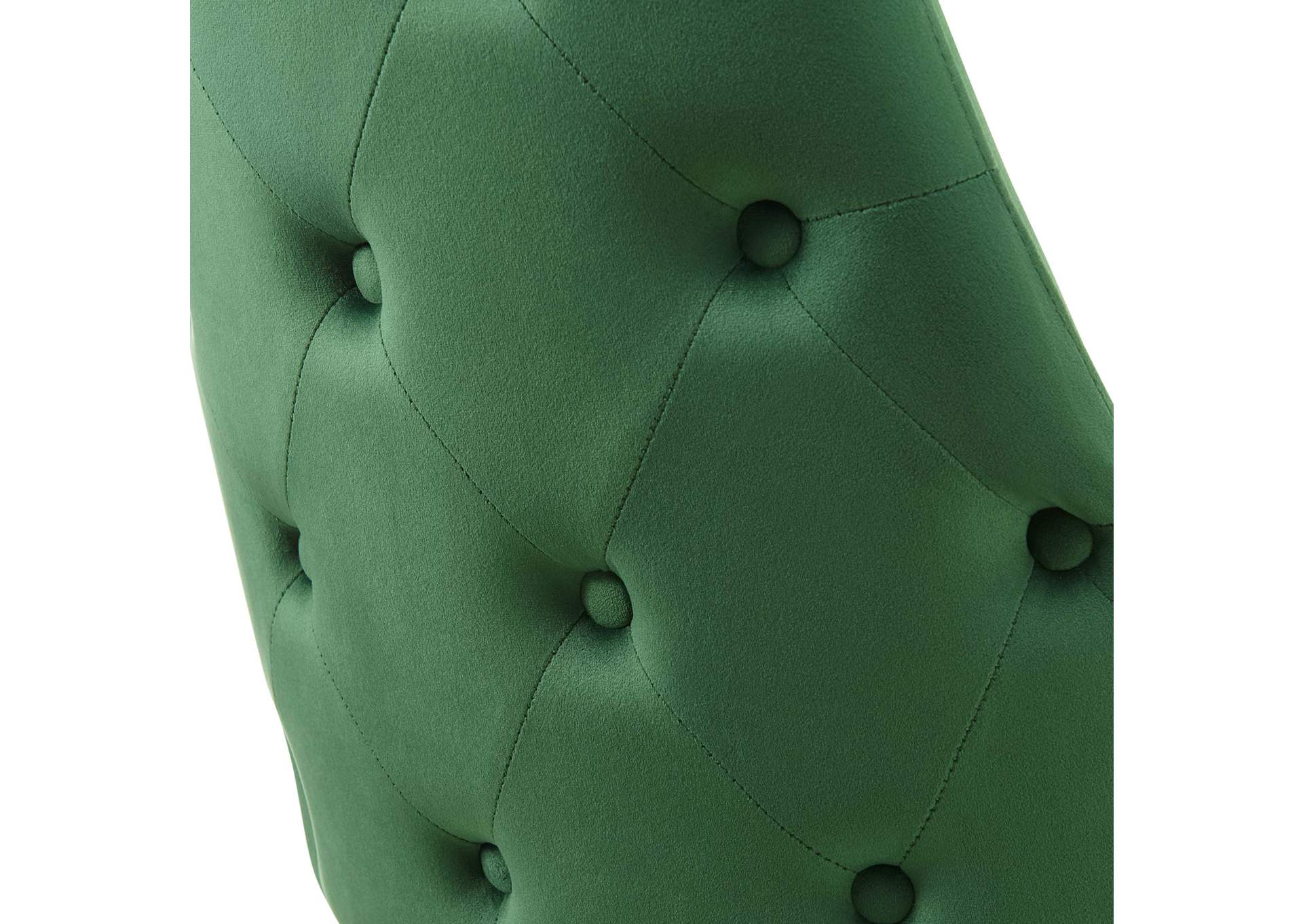 Emerald Adorn Tufted Performance Velvet Dining Side Chair,Modway