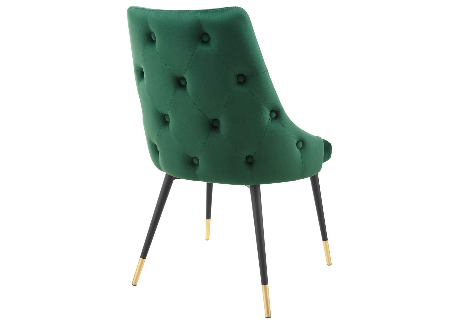 Green Adorn Tufted Performance Velvet Dining Side Chair,Modway
