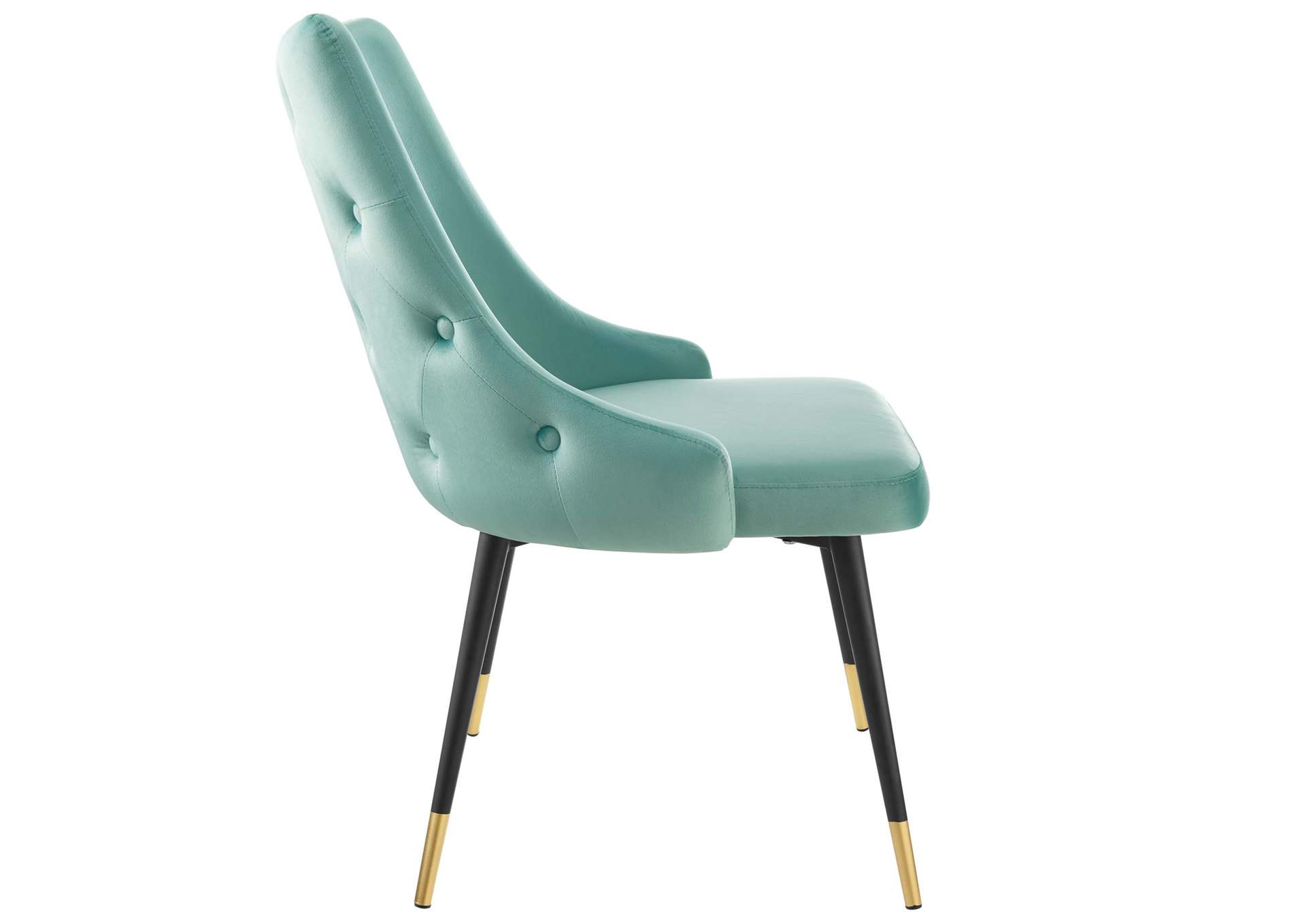 Mint Adorn Tufted Performance Velvet Dining Side Chair,Modway