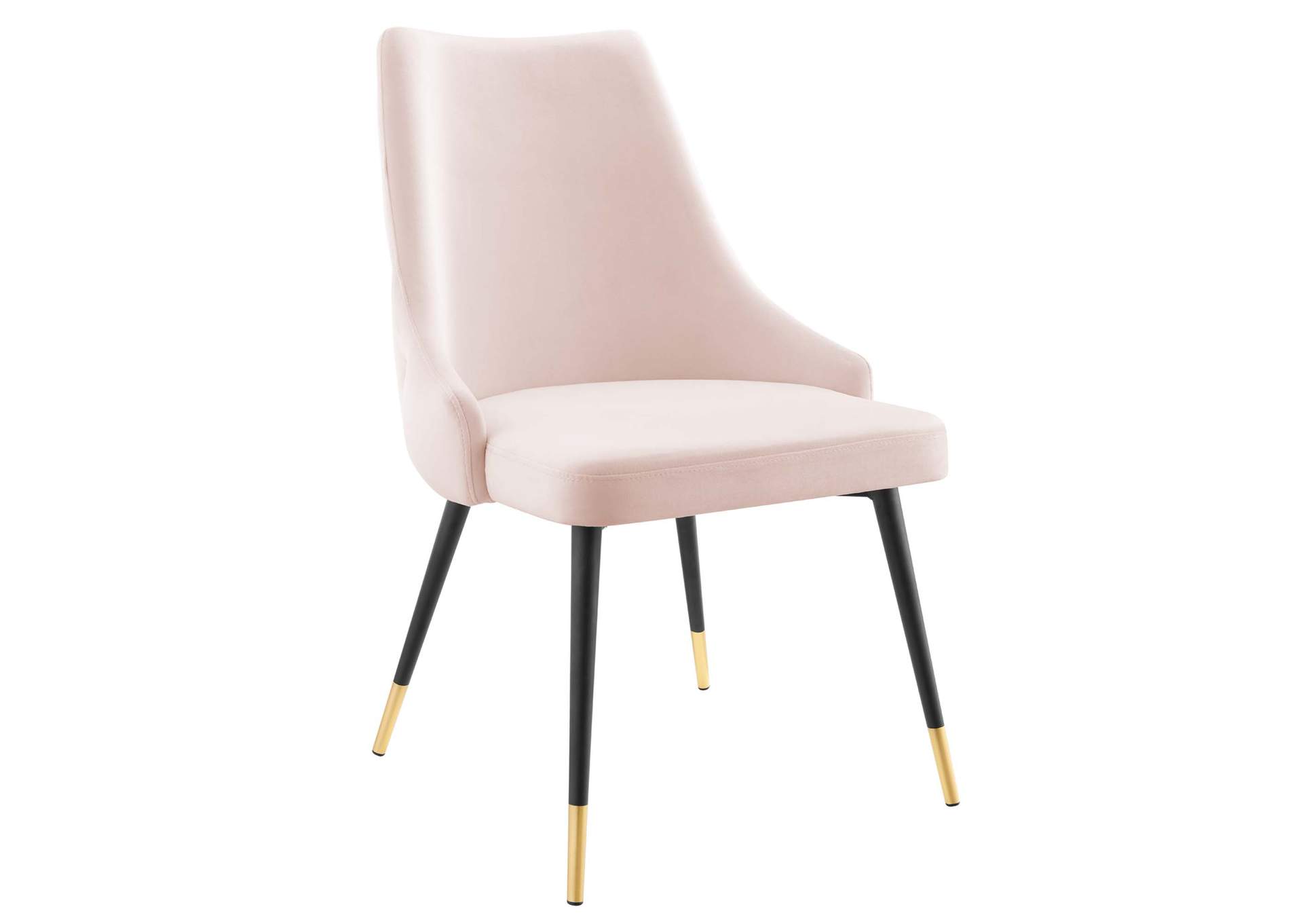 Pink Adorn Tufted Performance Velvet Dining Side Chair,Modway