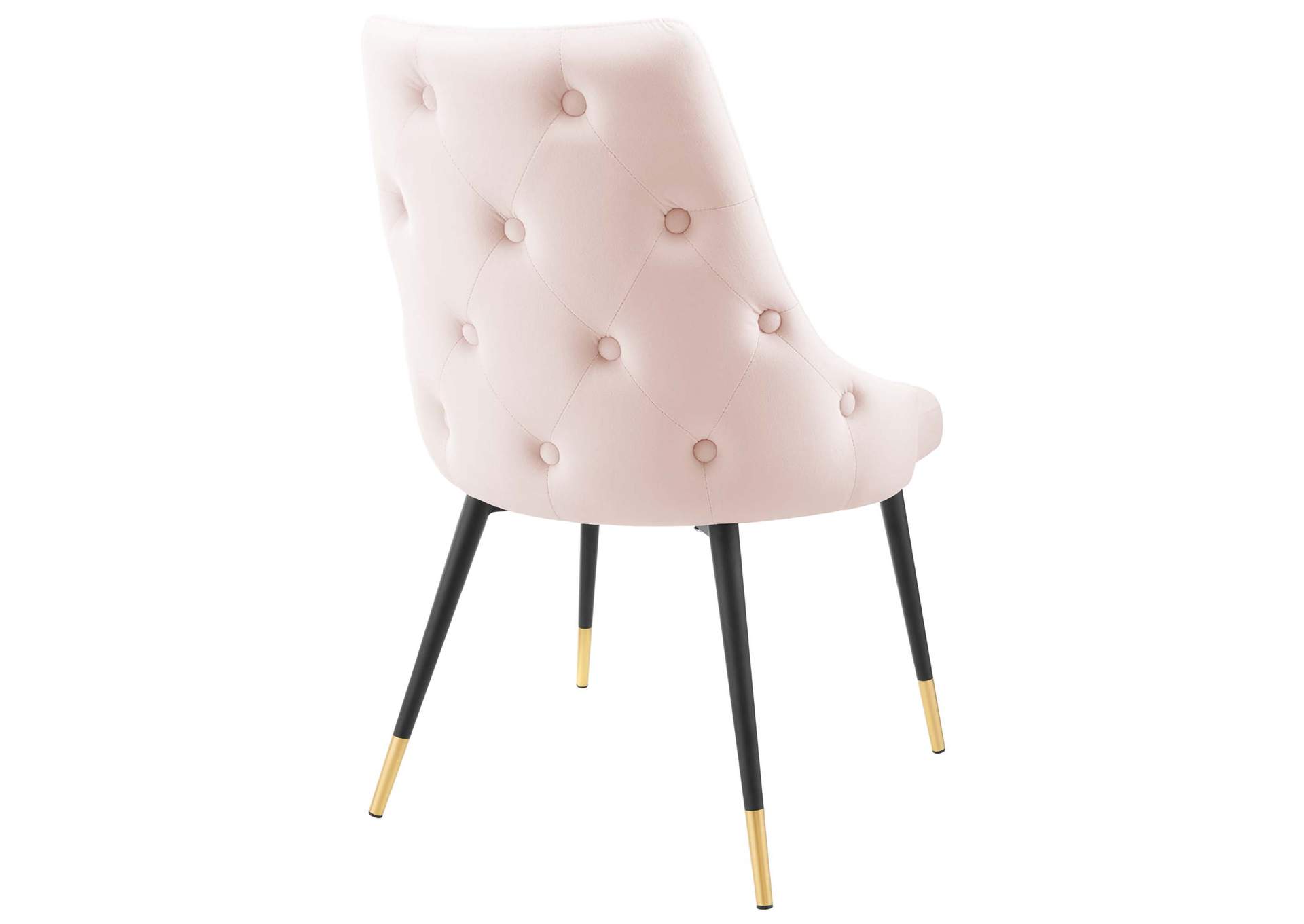 Pink Adorn Tufted Performance Velvet Dining Side Chair,Modway