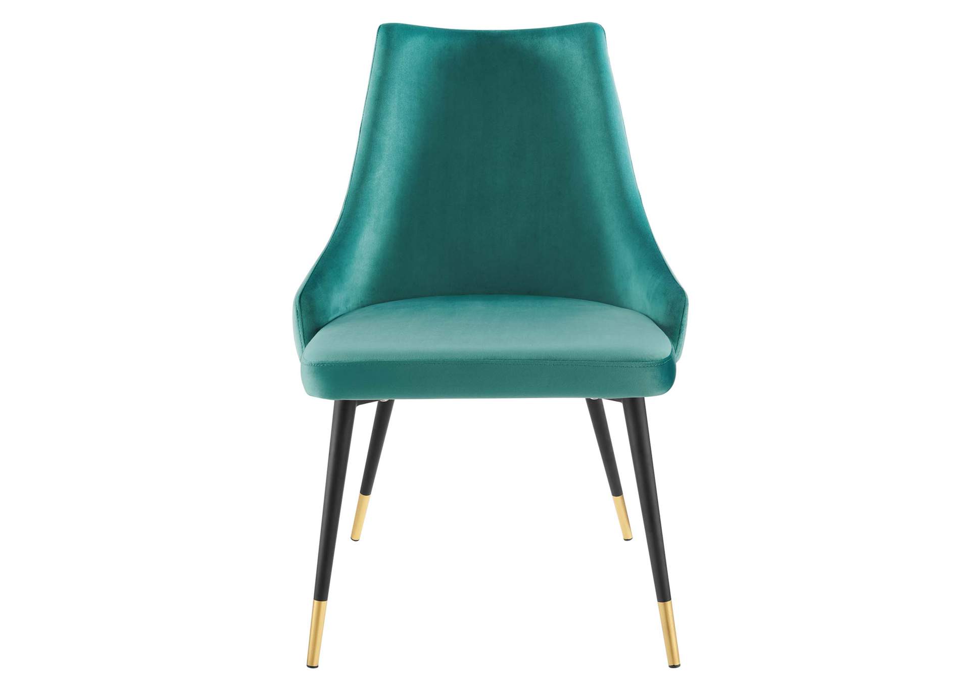 Teal Adorn Tufted Performance Velvet Dining Side Chair,Modway
