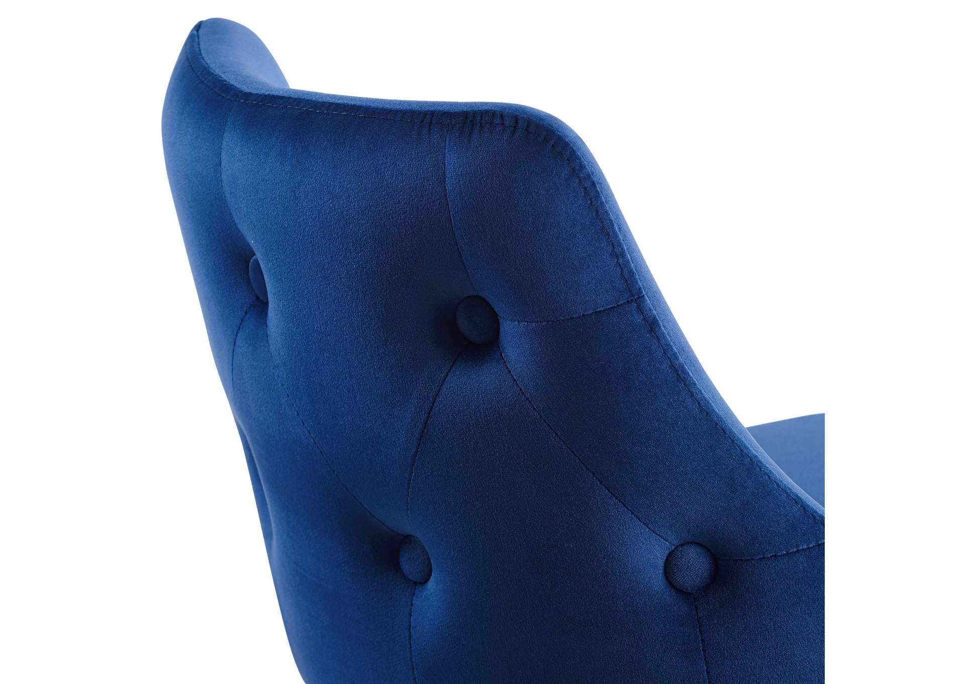 Navy Adorn Performance Velvet Counter Stool,Modway