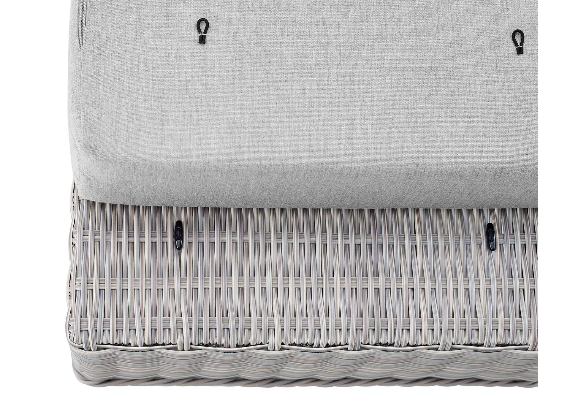 Light Gray Gray Conway Sunbrella,Modway