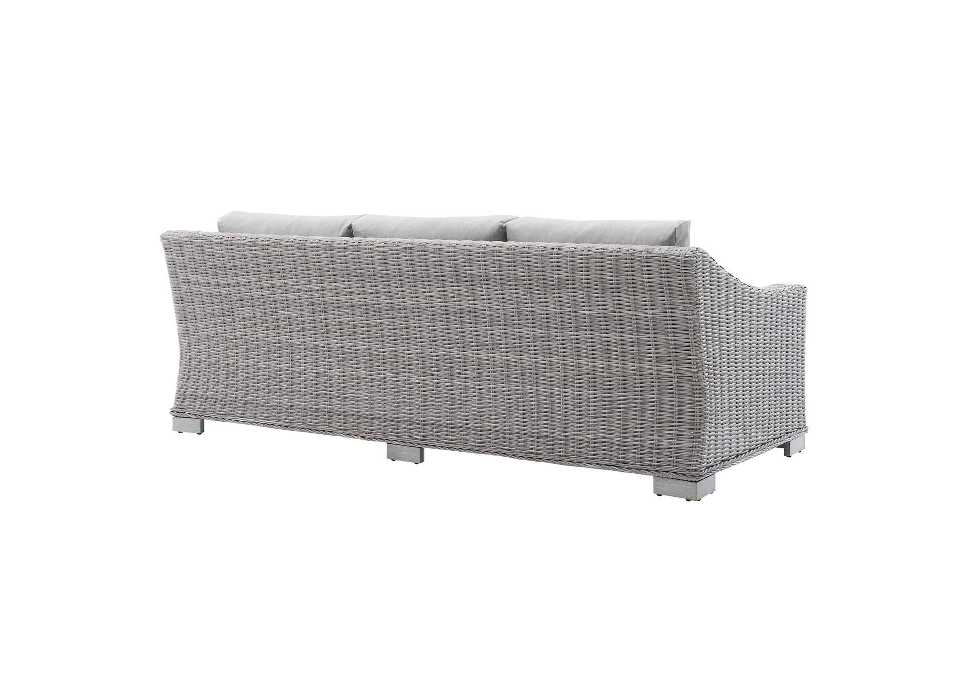 Light Gray Gray Conway Sunbrella,Modway