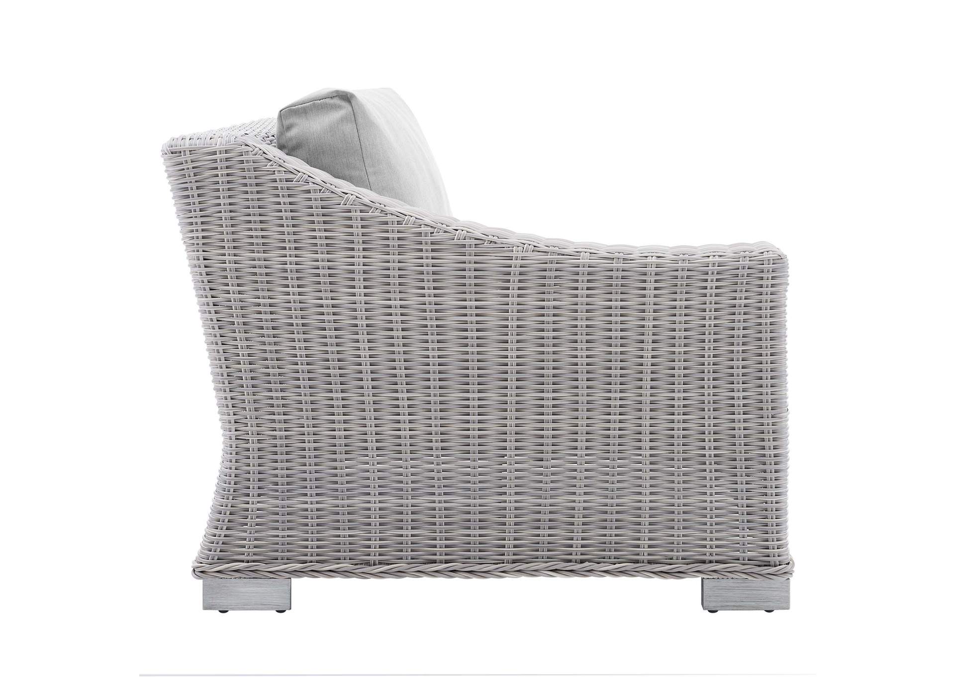 Light Gray Gray Conway Sunbrella,Modway