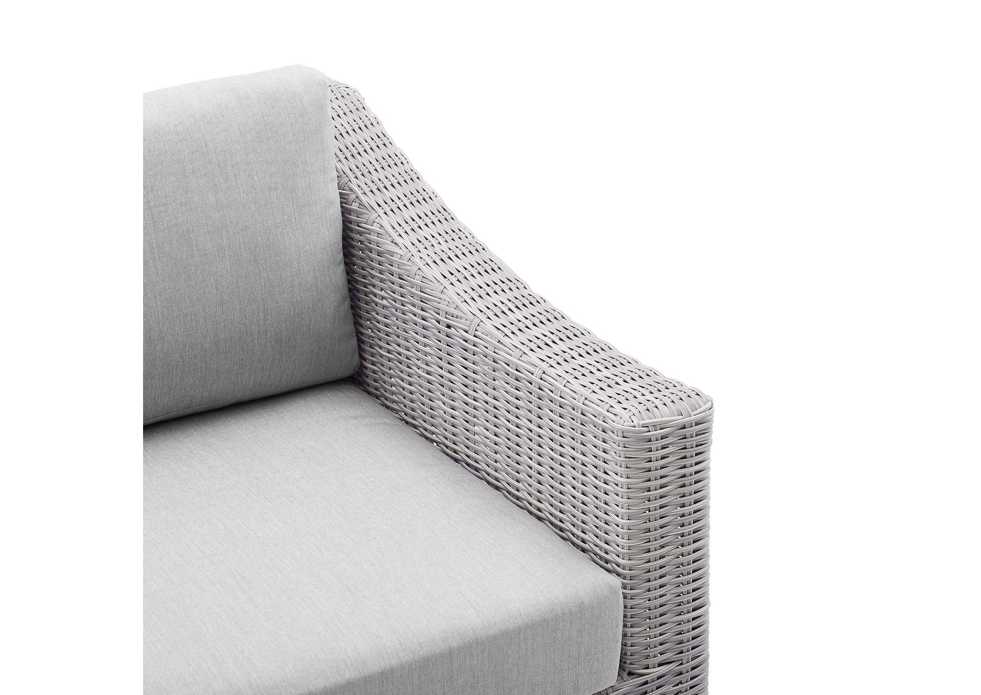 Light Gray Gray Conway Sunbrella,Modway