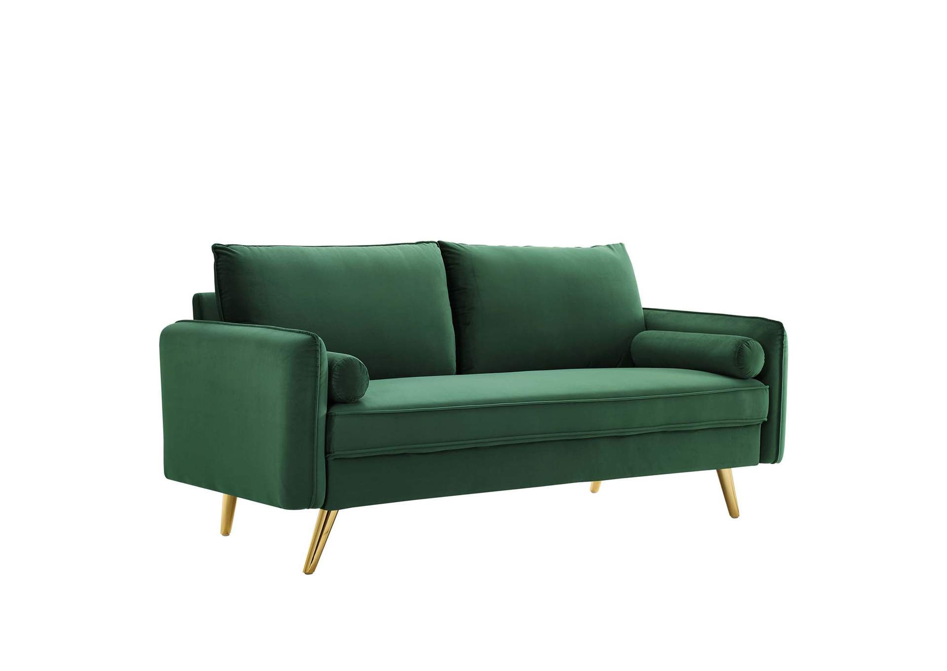 Emerald Revive Performance Velvet Sofa,Modway