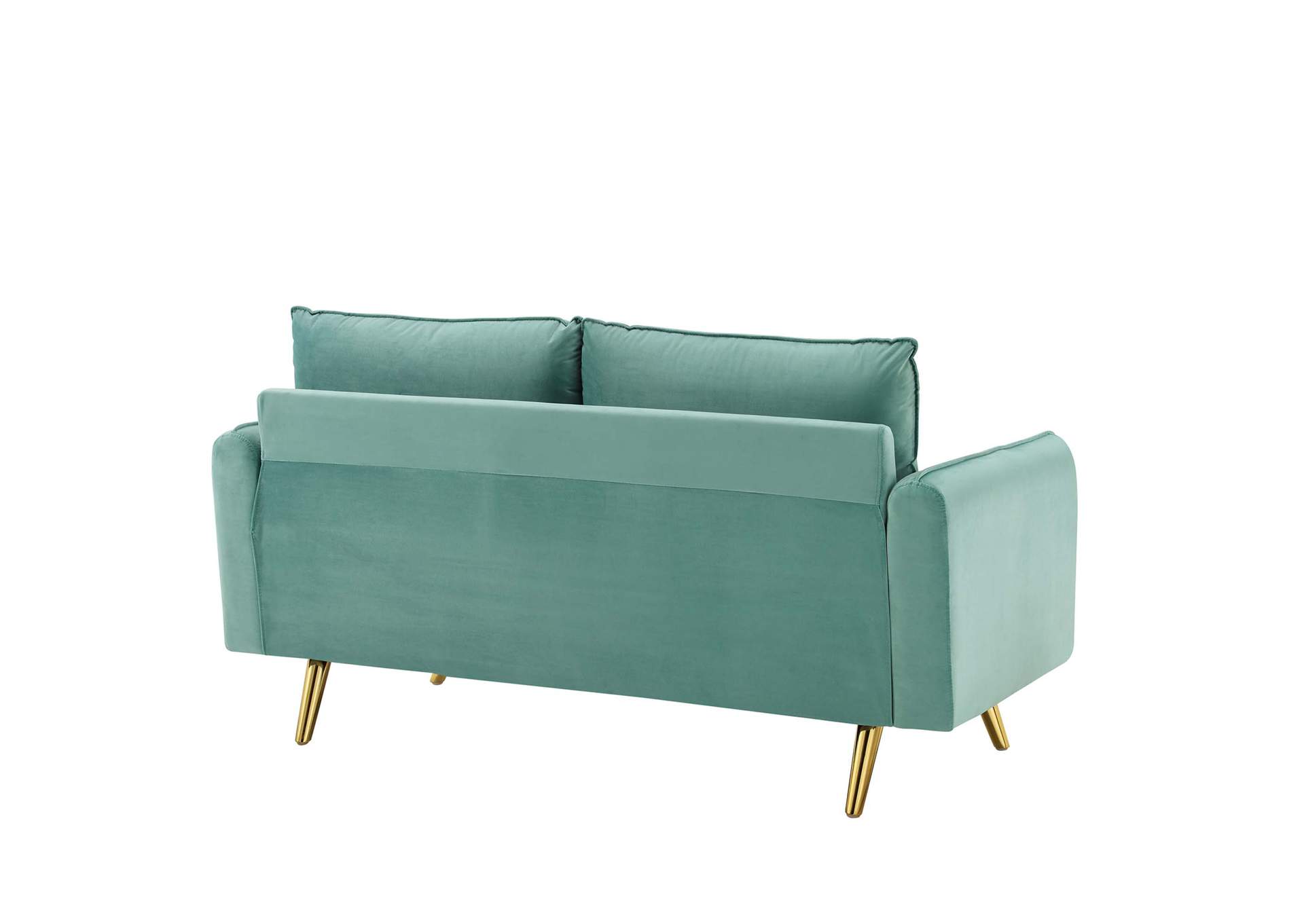 Mint Revive Performance Velvet Loveseat,Modway
