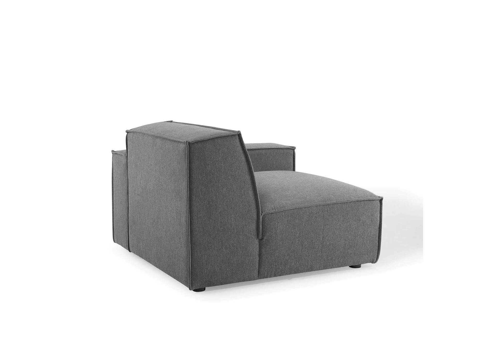 Charcoal Restore 2-Piece Sectional Sofa,Modway