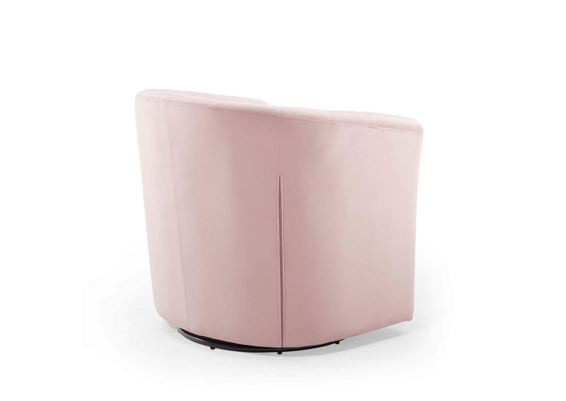 Pink Prospect Tufted Performance Velvet Swivel Arm Chair,Modway