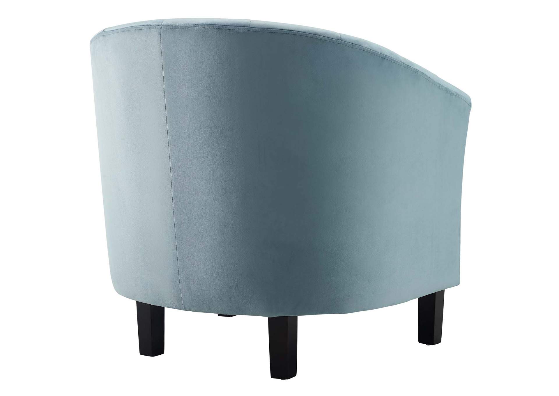 Light Blue Prospect Channel Tufted Performance Velvet Loveseat and Armchair Set,Modway