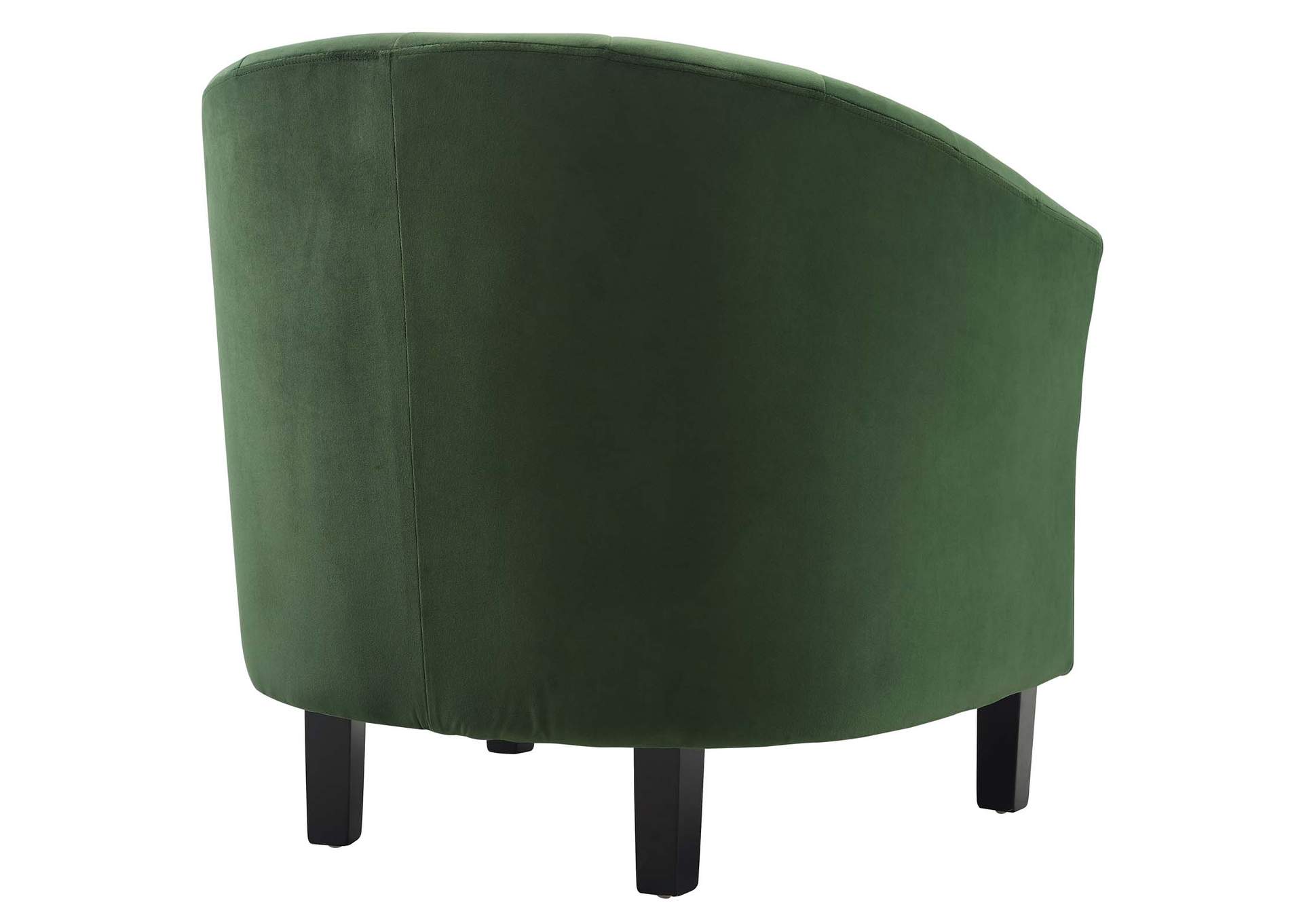 Emerald Prospect Channel Tufted Performance Velvet Arm Chair [Set of 2],Modway