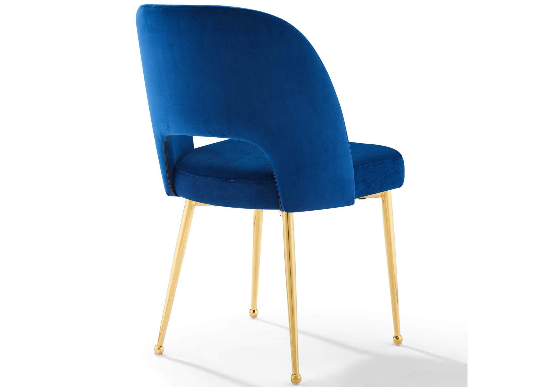 Navy Rouse Dining Room Side Chair [Set of 2],Modway