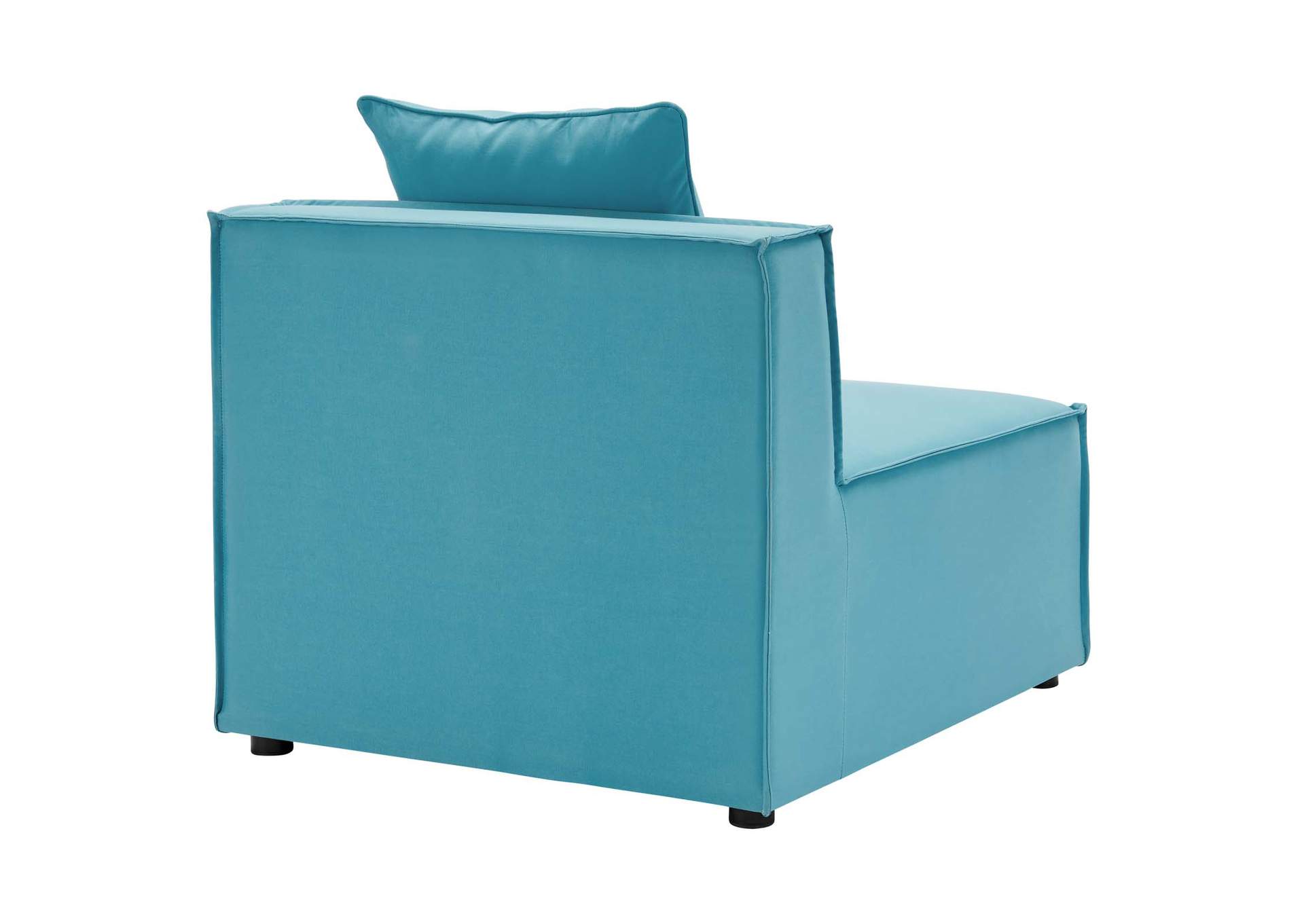 Saybrook Outdoor Patio Upholstered Sectional Sofa Armless Chair,Modway