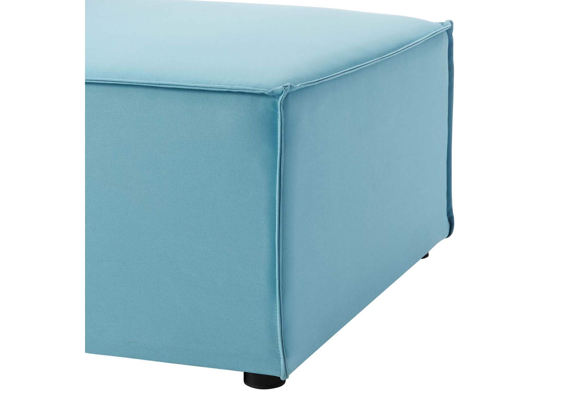 Saybrook Outdoor Patio Upholstered Sectional Sofa Armless Chair,Modway