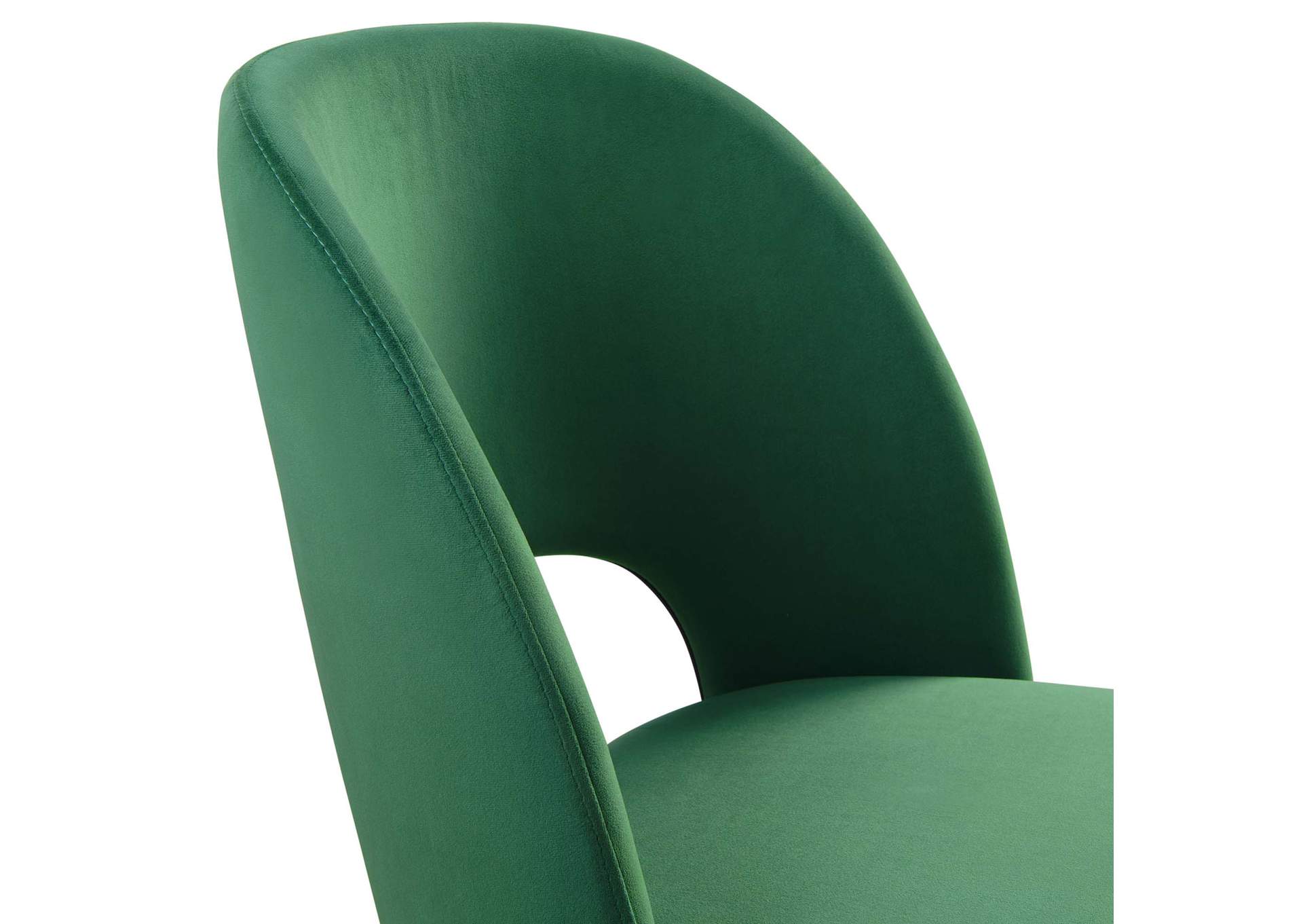 Emerald Rouse Performance Velvet Dining Side Chair,Modway