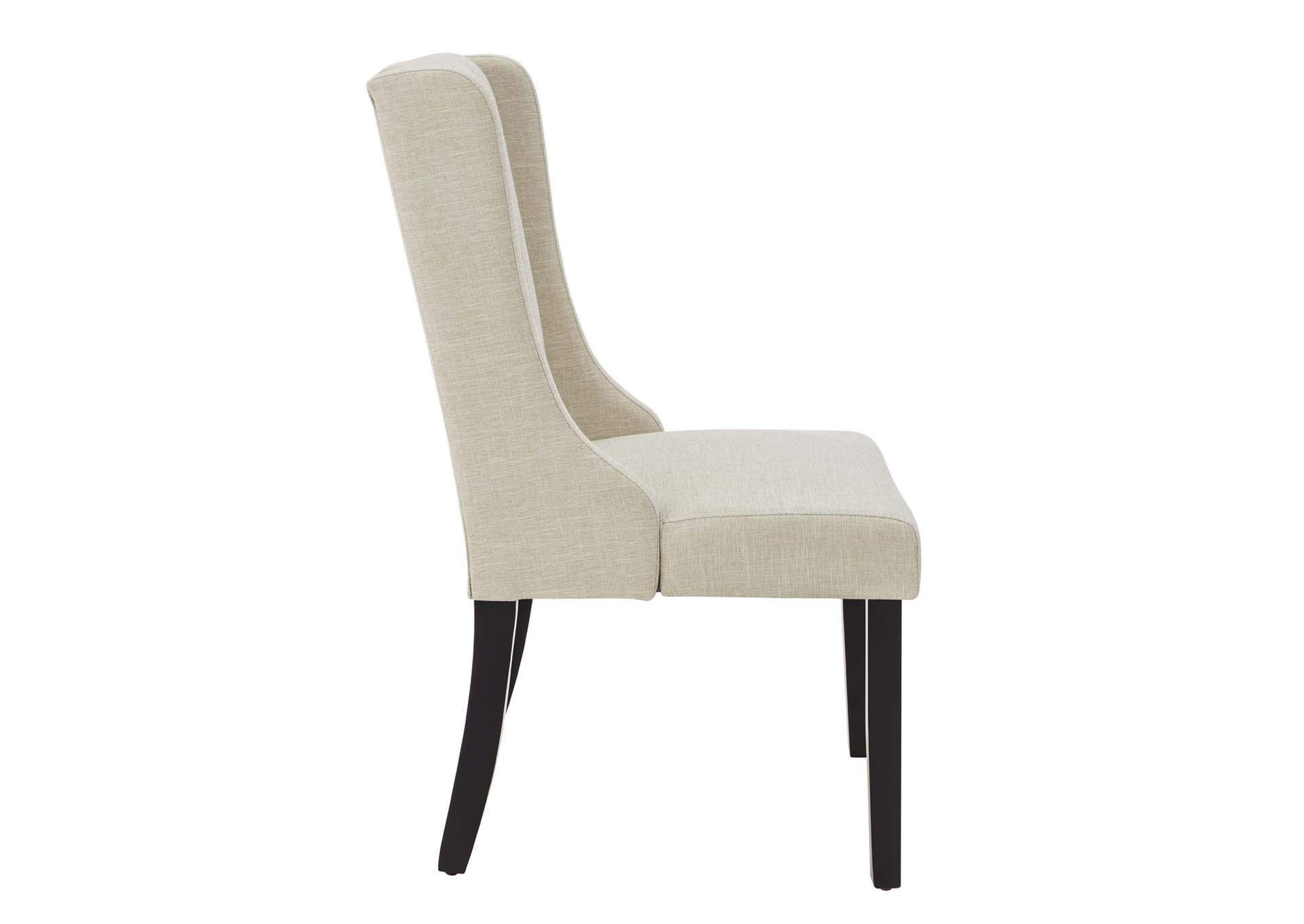 Beige Renew Parsons Fabric Dining Side Chairs - [Set of 2],Modway