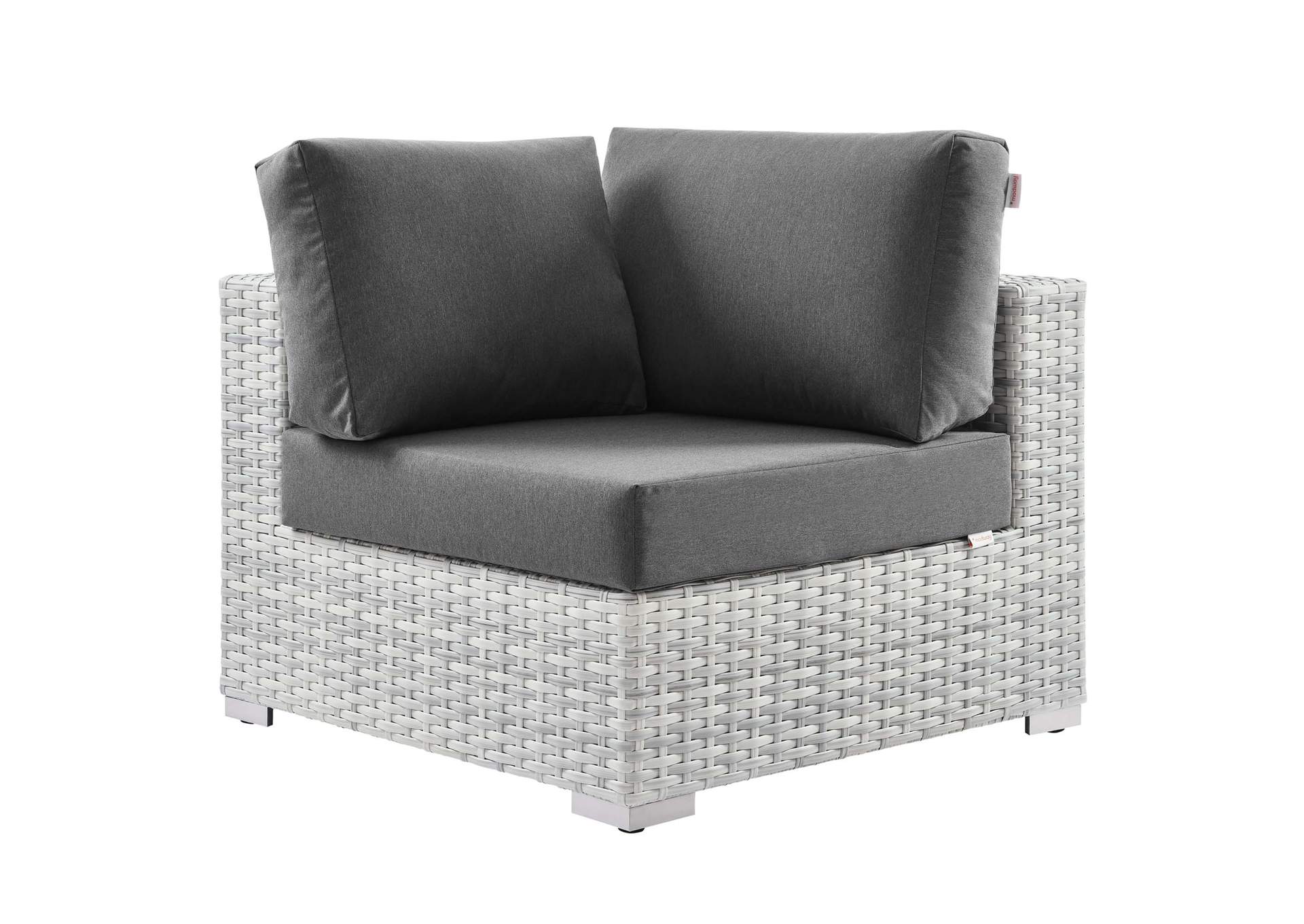 Convene Outdoor Patio Corner Chair,Modway