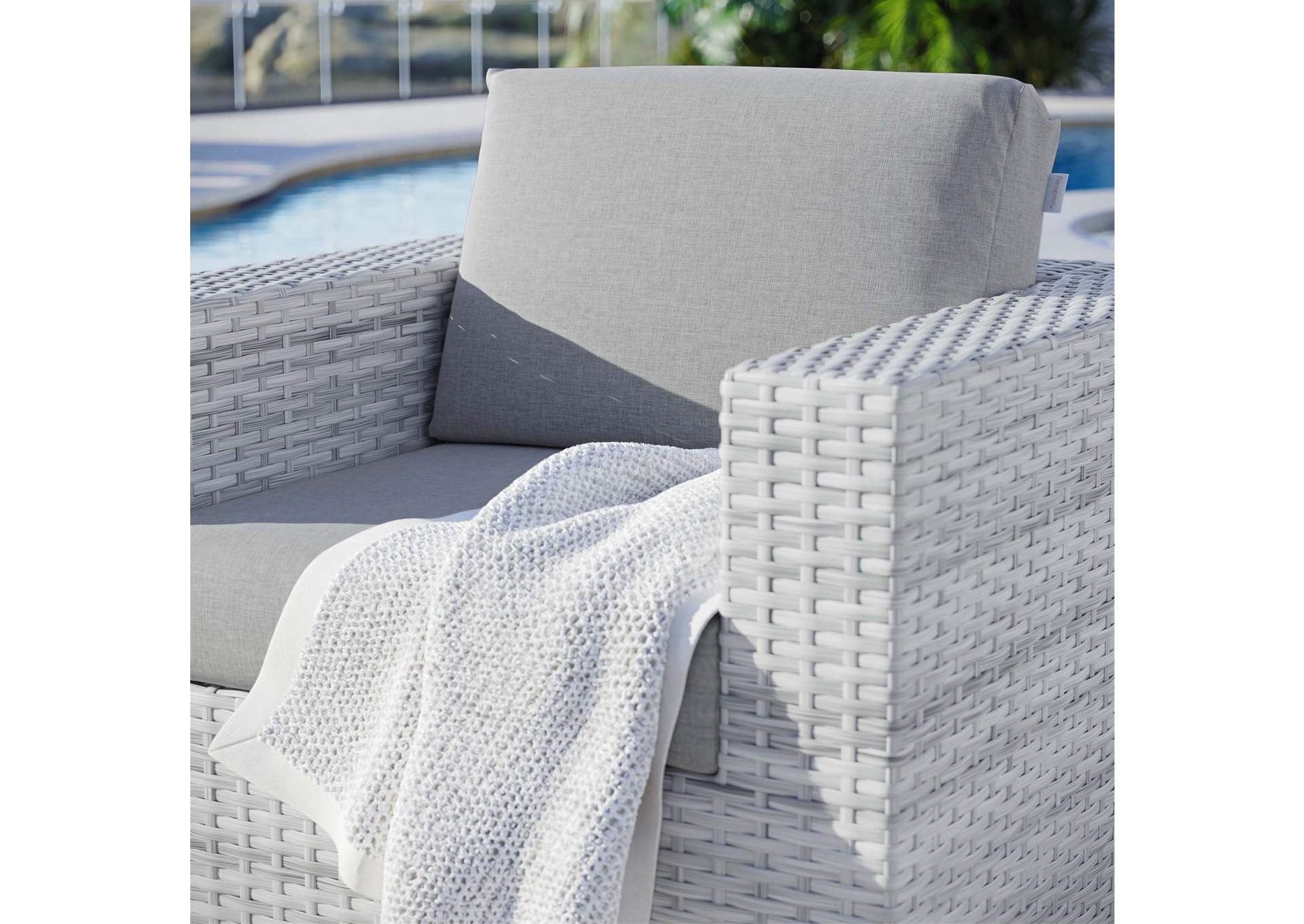 Convene Outdoor Patio Armchair,Modway