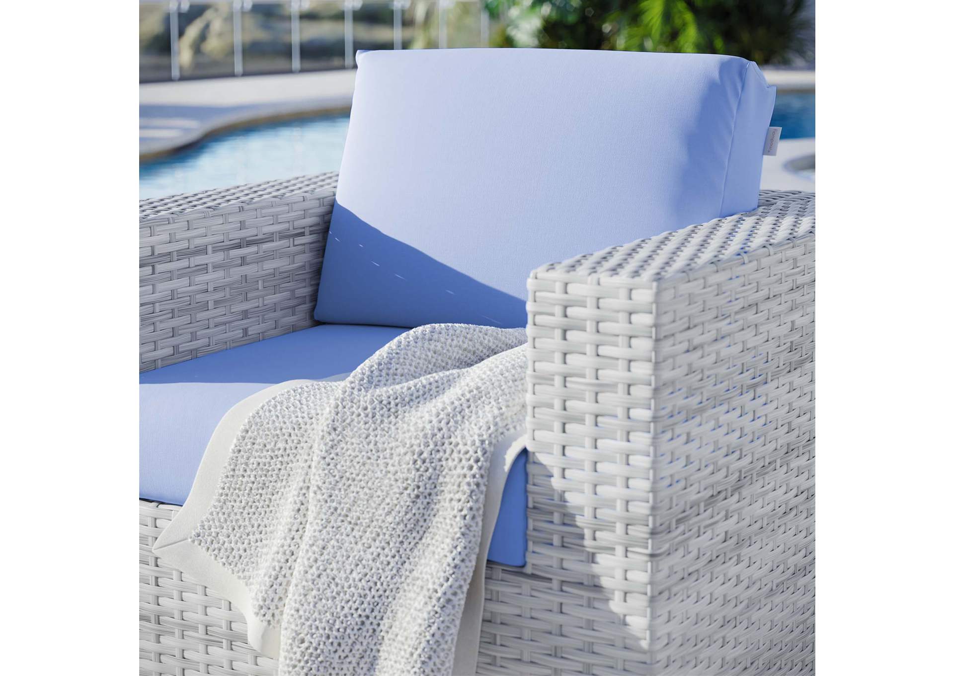 Convene Outdoor Patio Armchair,Modway