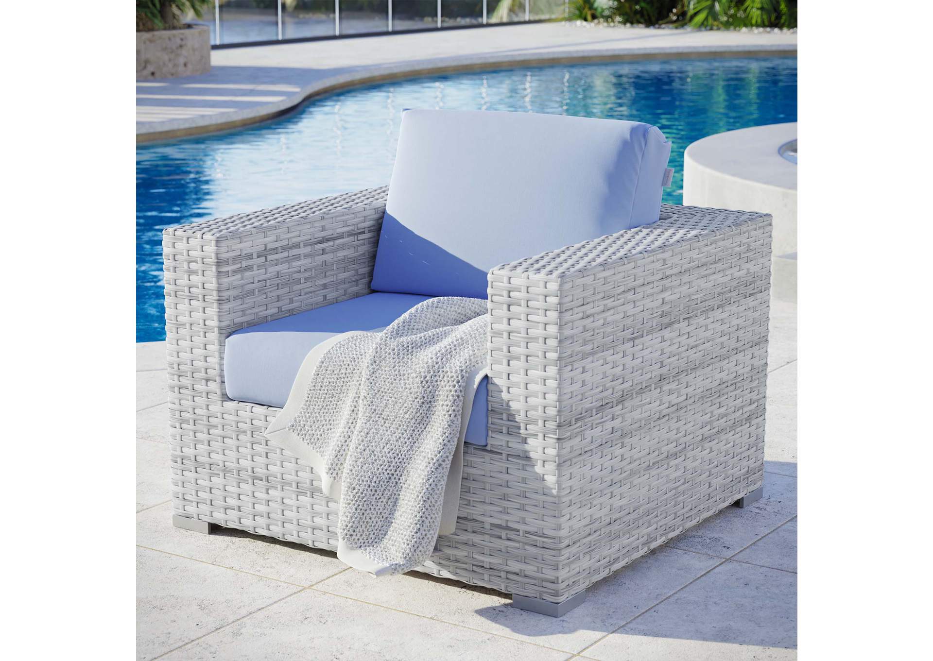 Convene Outdoor Patio Armchair,Modway